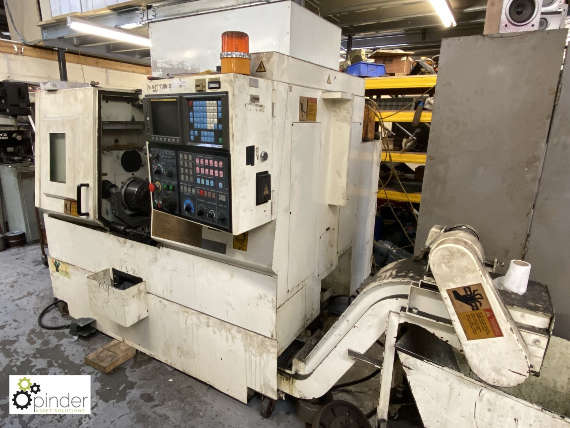 Tongtai TNL-85T CNC Lathe, serial number 7693, year 1997, Fanuc Series OT control, includes quantity - Image 11 of 20