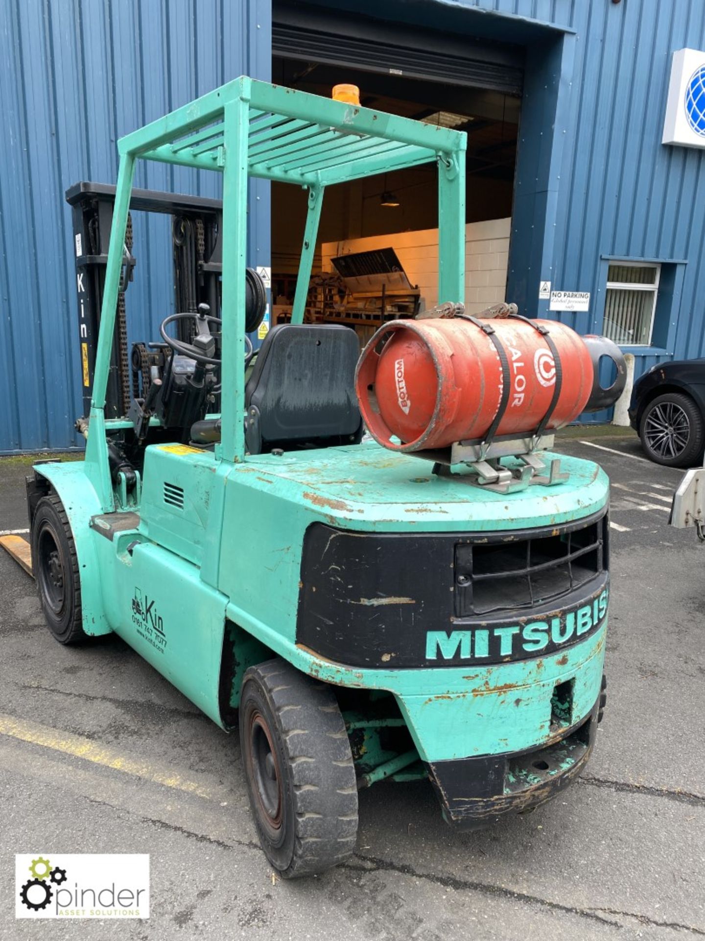 Mitsubishi FG-30 LPG Forklift Truck, 3000kg capacity, 4300mm lift height, triplex container spec - Image 6 of 17