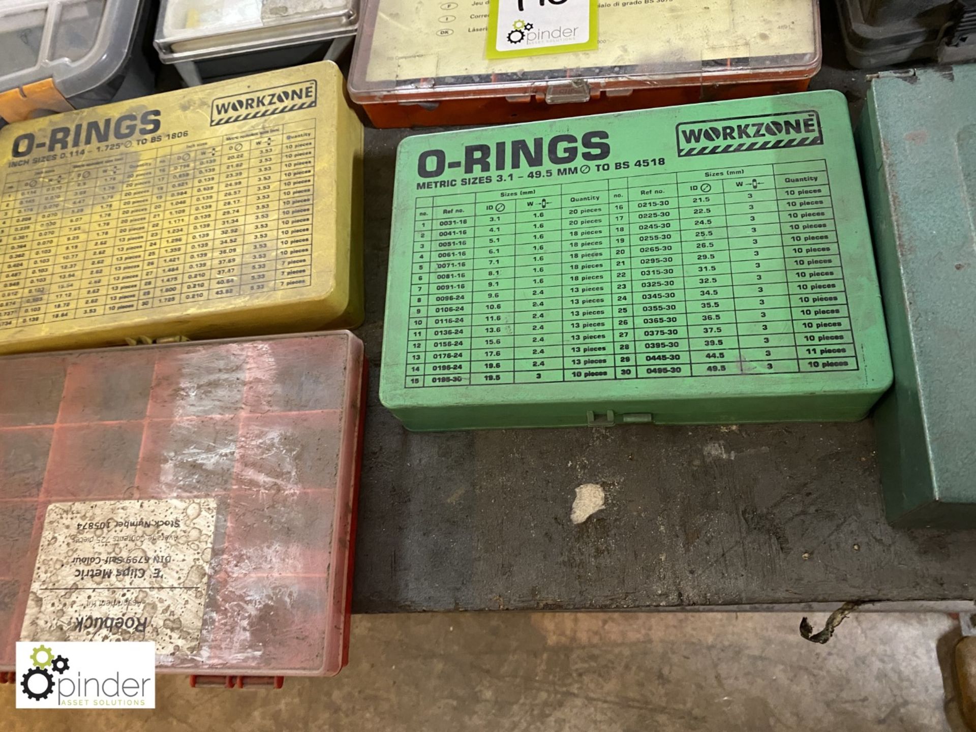 16 various cases O-Rings - Image 6 of 6