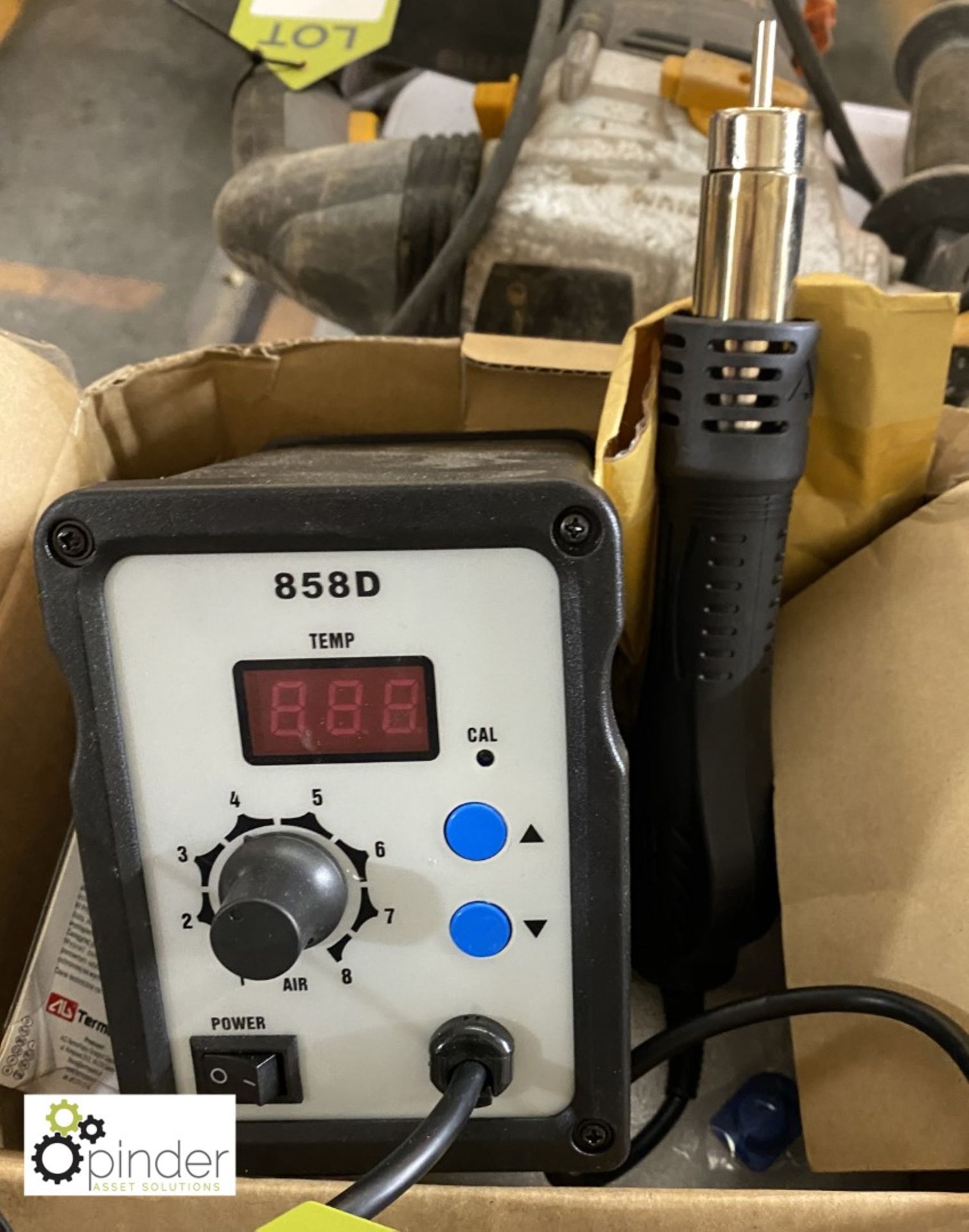 858D Hot Rework Digital Station Air Solder Blower Gun