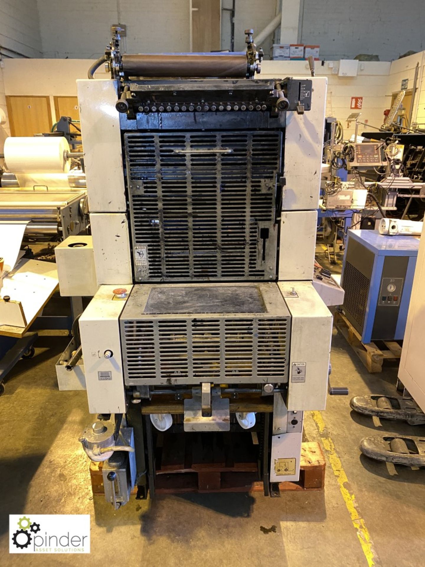 Ryobi 3302M 2-colour Offset Press, 240volts, serial number 8161 - Image 3 of 7