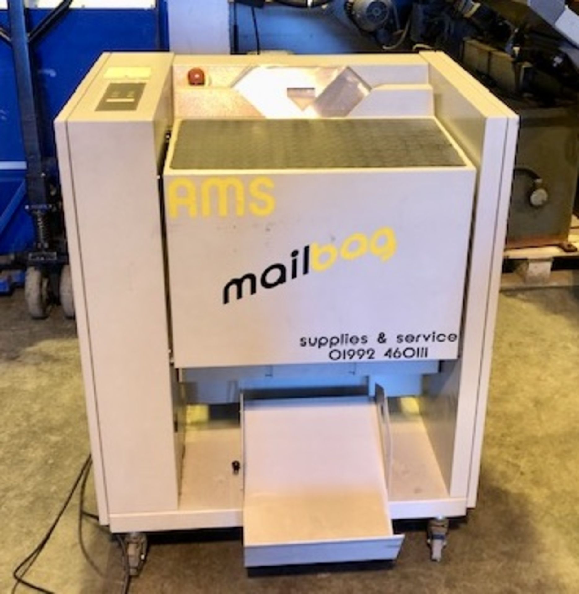 AMS Plasticsert semi automatic Mailbagging Machine