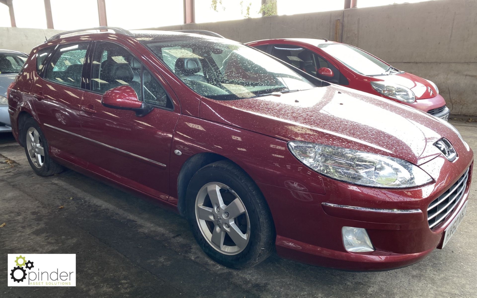 Peugeot 407 Sport SW 1.6 HDI diesel 5-door Estate, registration: HV60 NXZ, date of registration: - Image 3 of 12