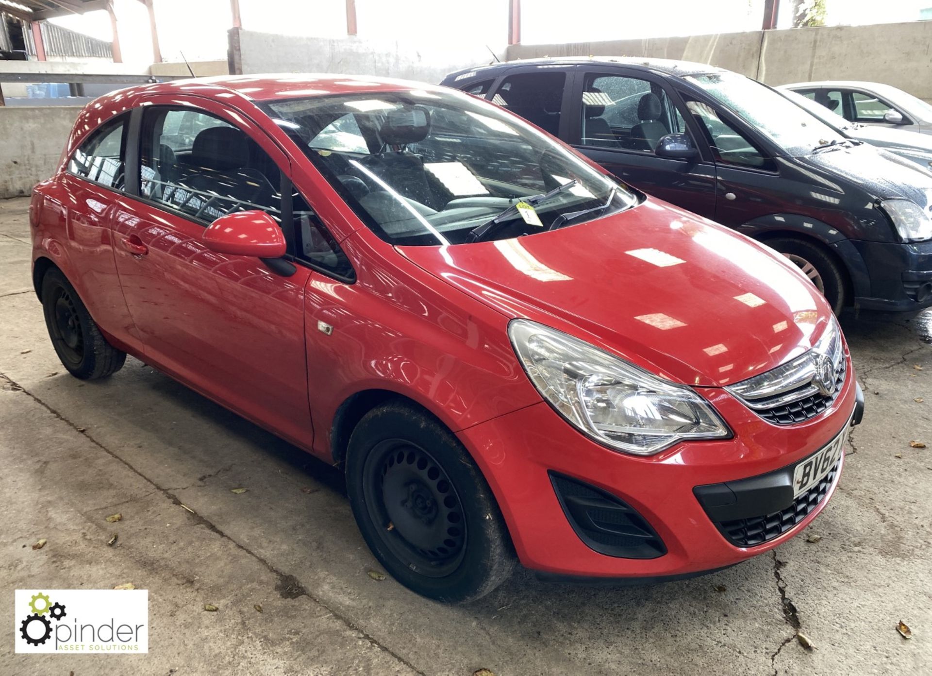 Vauxhall Corsa Eco Flex 1.3 CDTi Exclusive 3-door Hatchback, registration: BV62 XJF, date of - Image 3 of 11