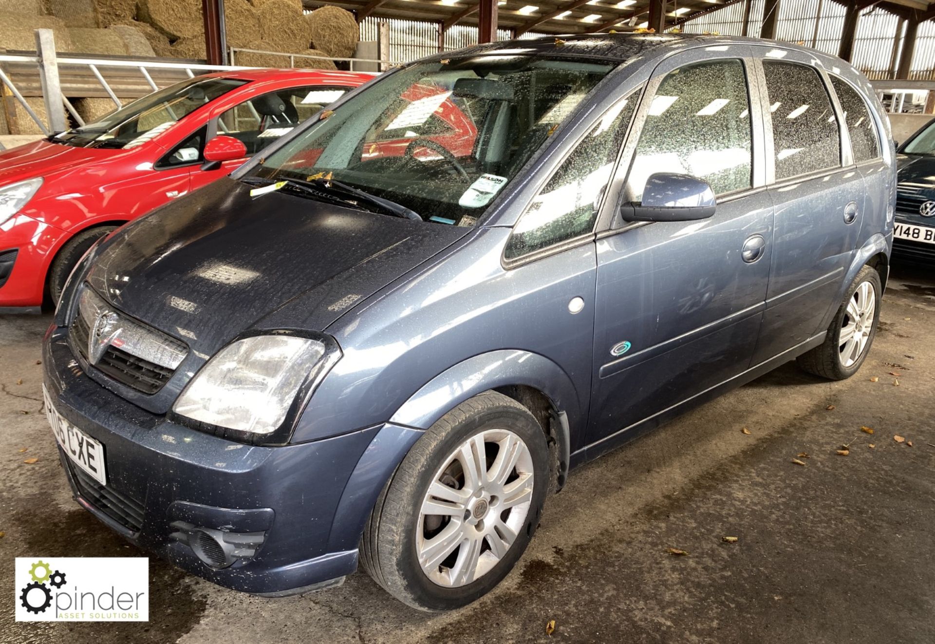 Vauxhall Meriva Active 1.4 petrol MPV, registration: FT06 CXE, date of registration: 31 July 2006,