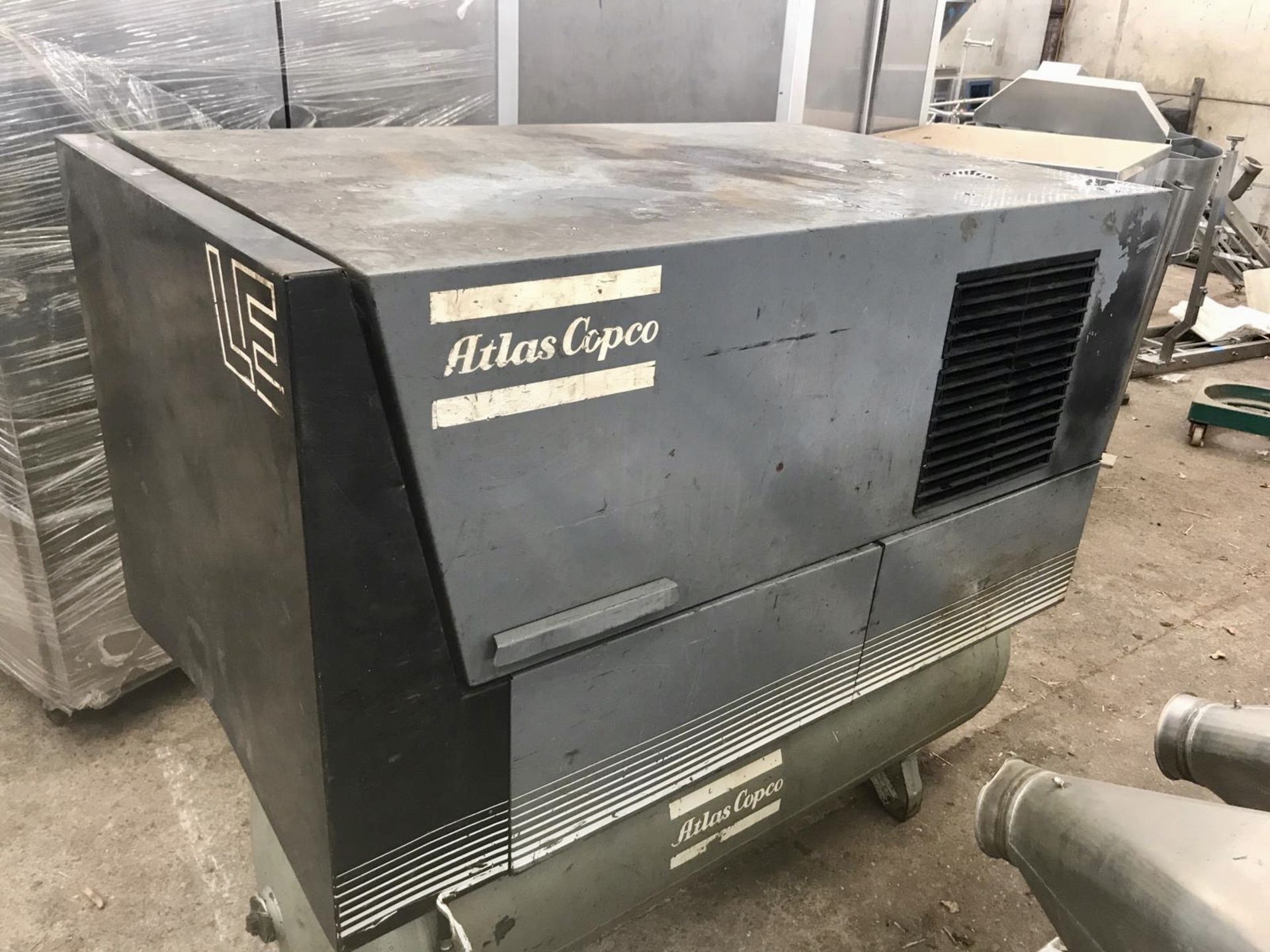 Atlas Copco receiver mounted Compressor, 415volts