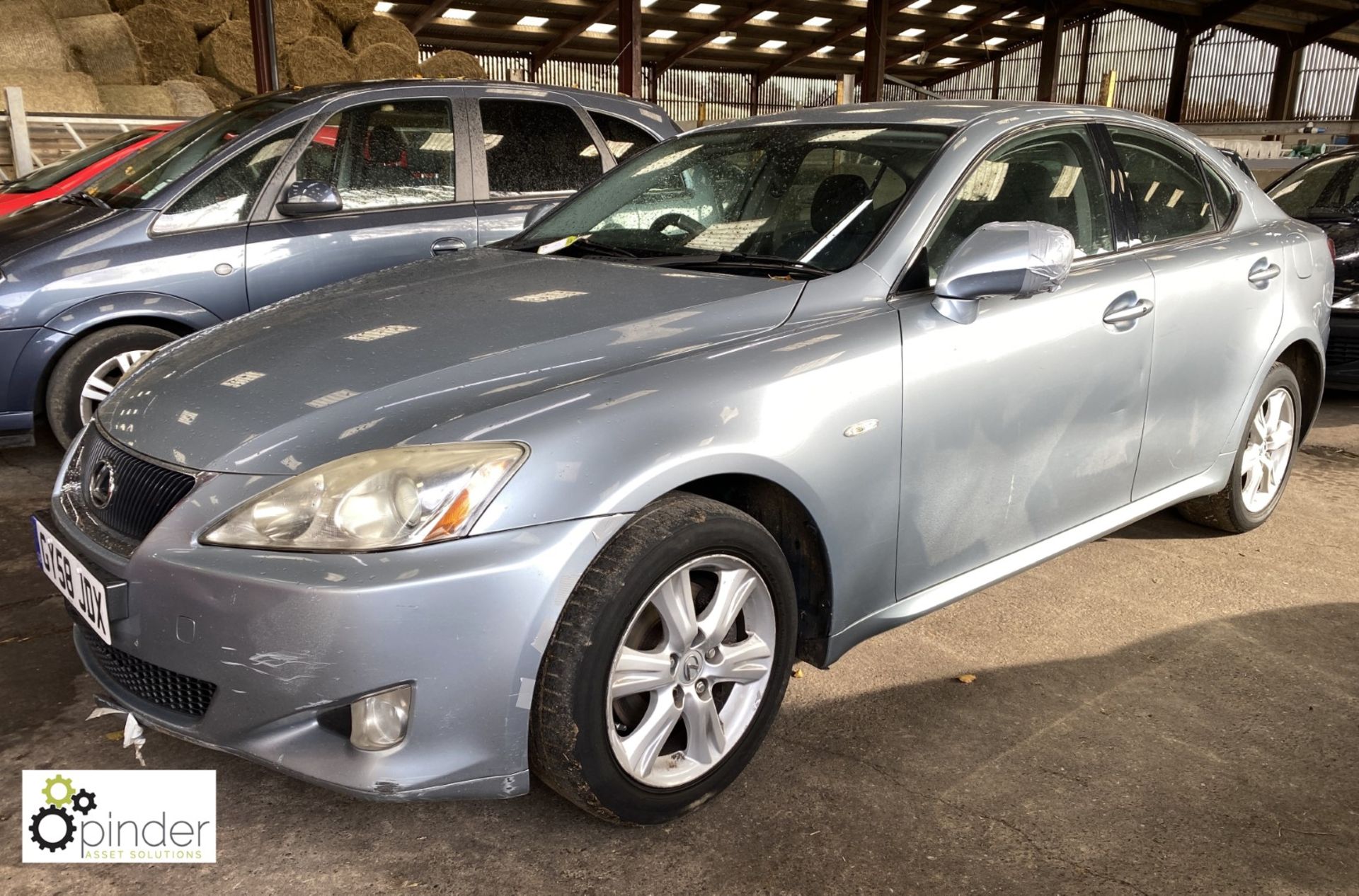 Lexus IS220d diesel 4-door Saloon, registration: GY58 JDX, date of registration: 10 September