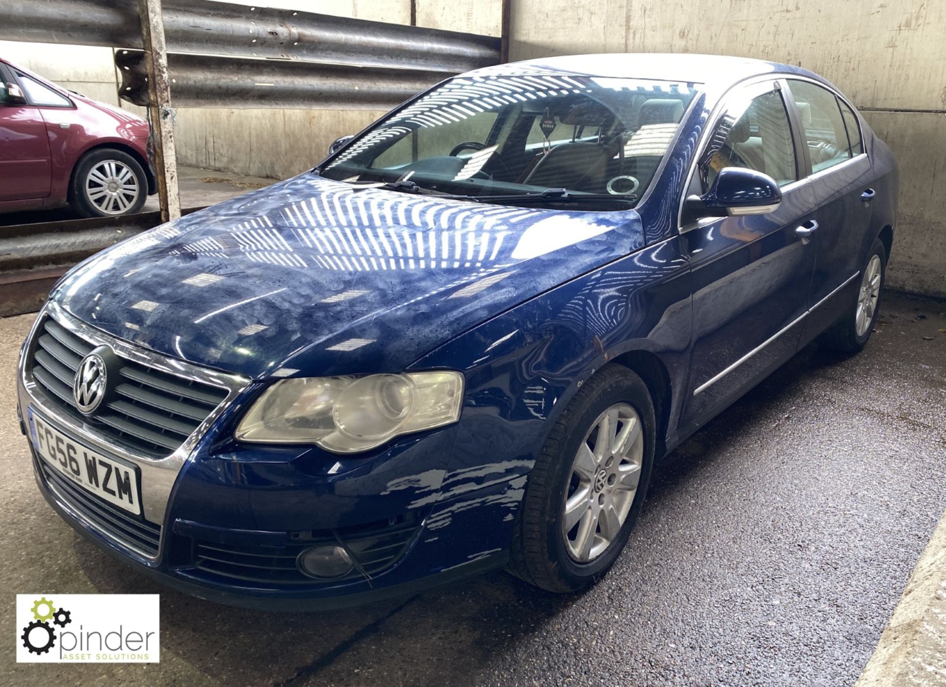 VW Passat Sport 2.0 TDI diesel 4-door Saloon, registration: FG56 WZM, date of registration: 11