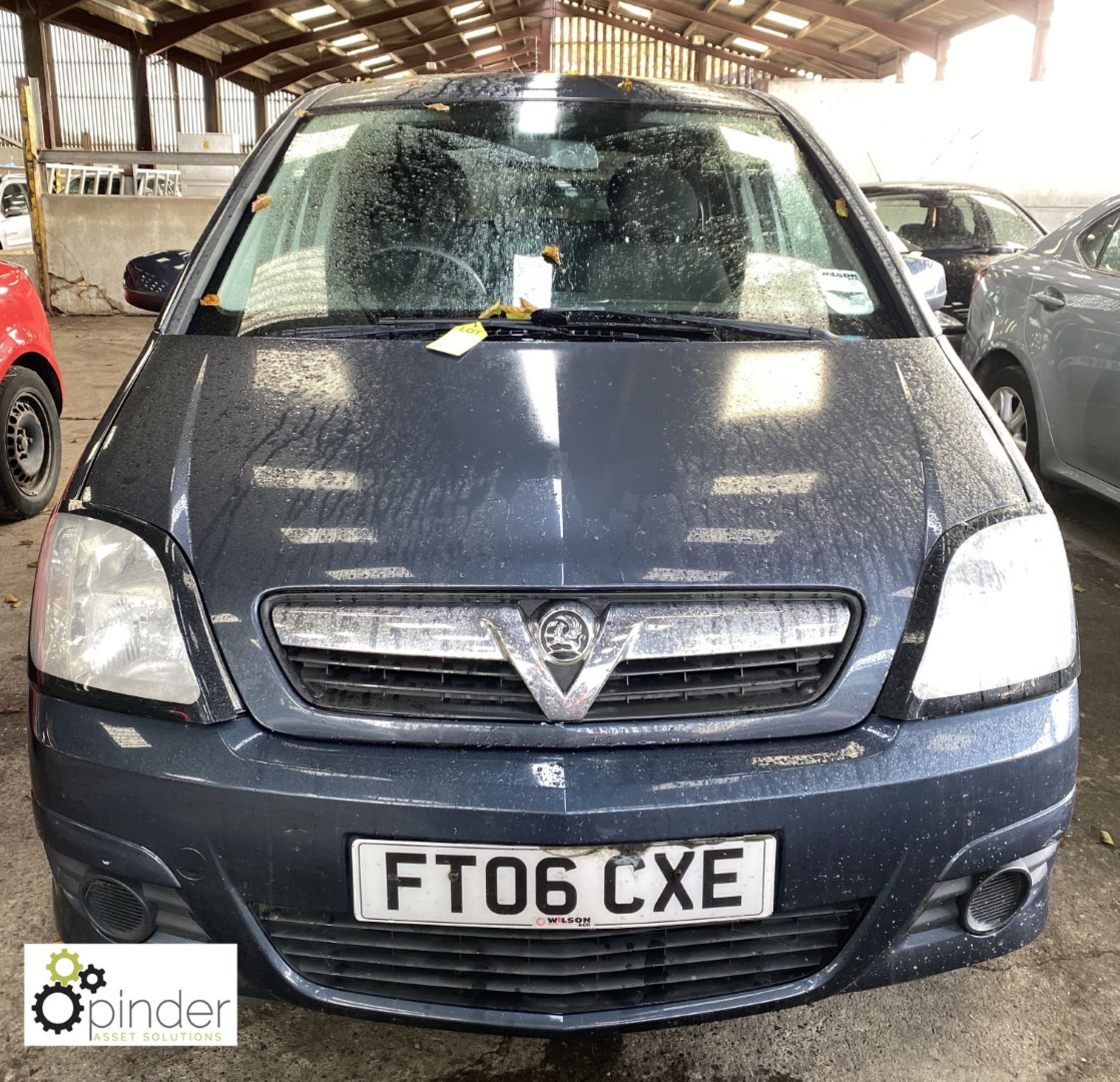 Vauxhall Meriva Active 1.4 petrol MPV, registration: FT06 CXE, date of registration: 31 July 2006, - Image 2 of 13