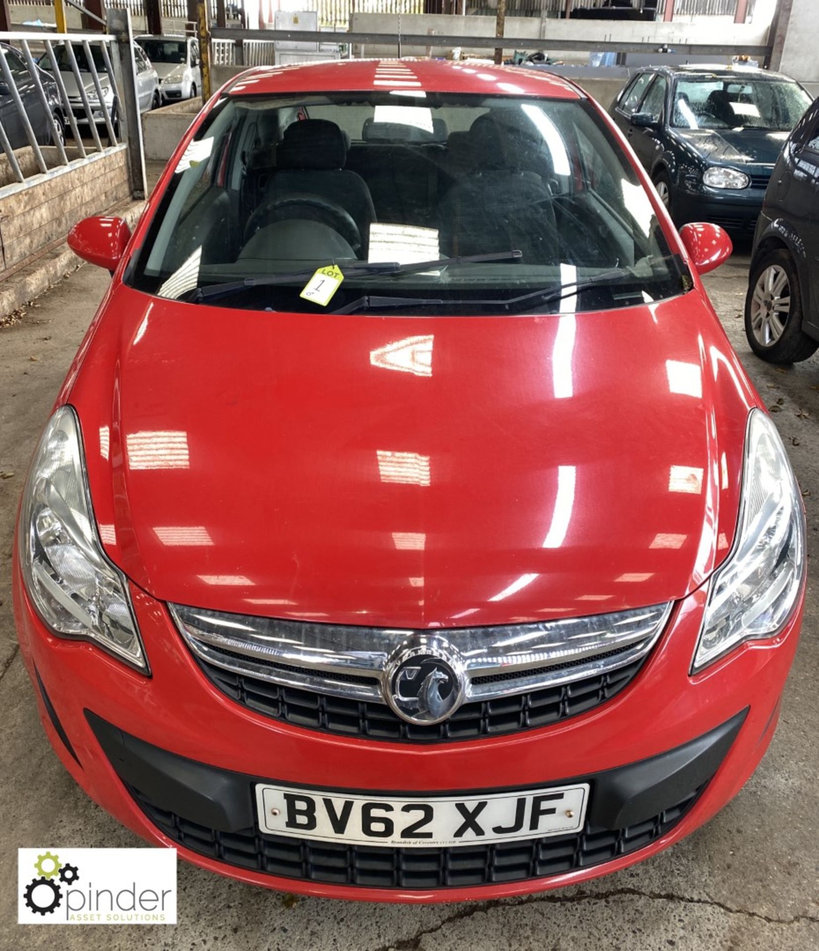 Vauxhall Corsa Eco Flex 1.3 CDTi Exclusive 3-door Hatchback, registration: BV62 XJF, date of - Image 2 of 11