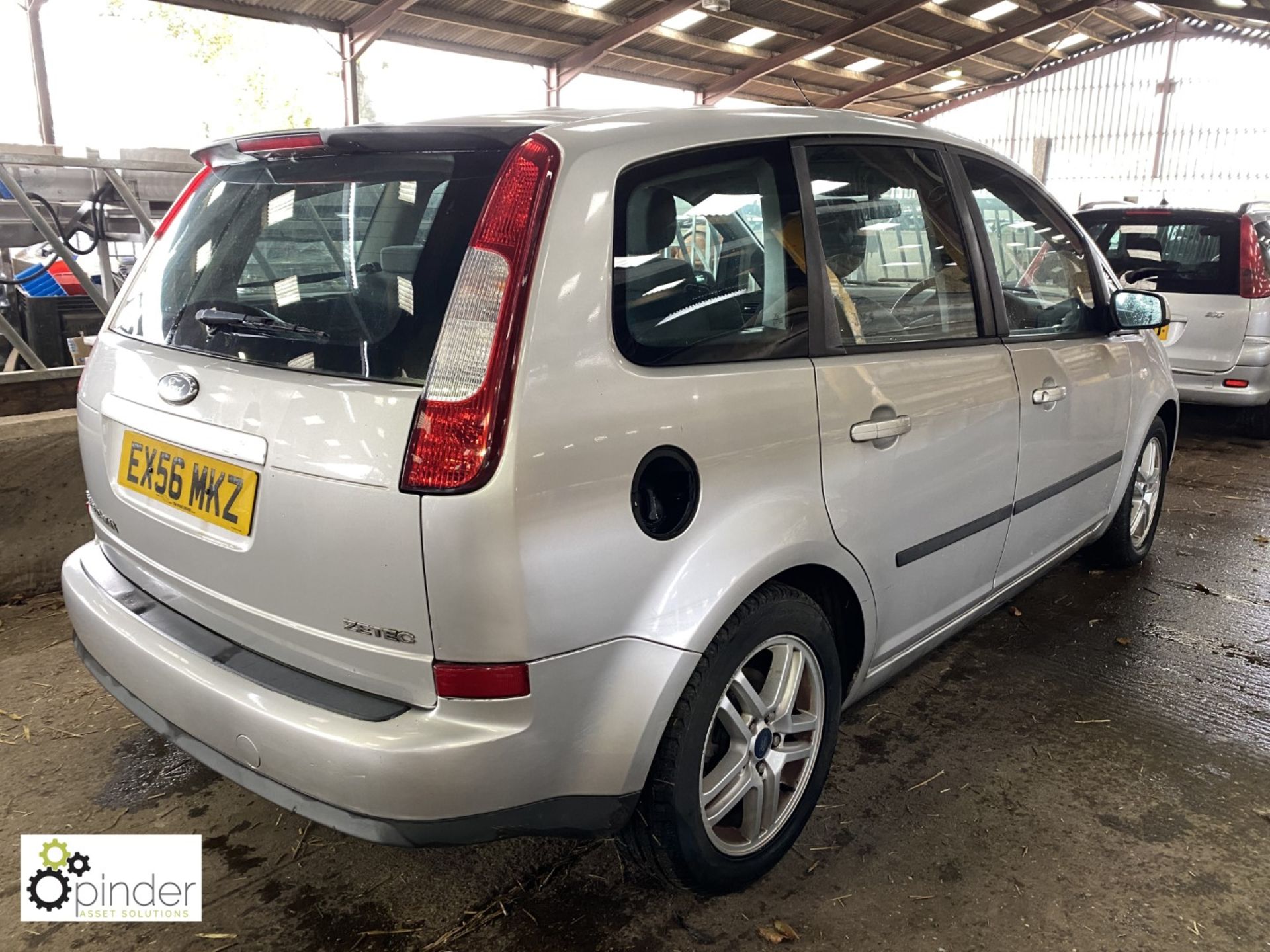 Ford Focus C-Max 1.6 Zetec petrol MPV, registration: EX56 MKZ, date of registration: 1 September - Image 4 of 12