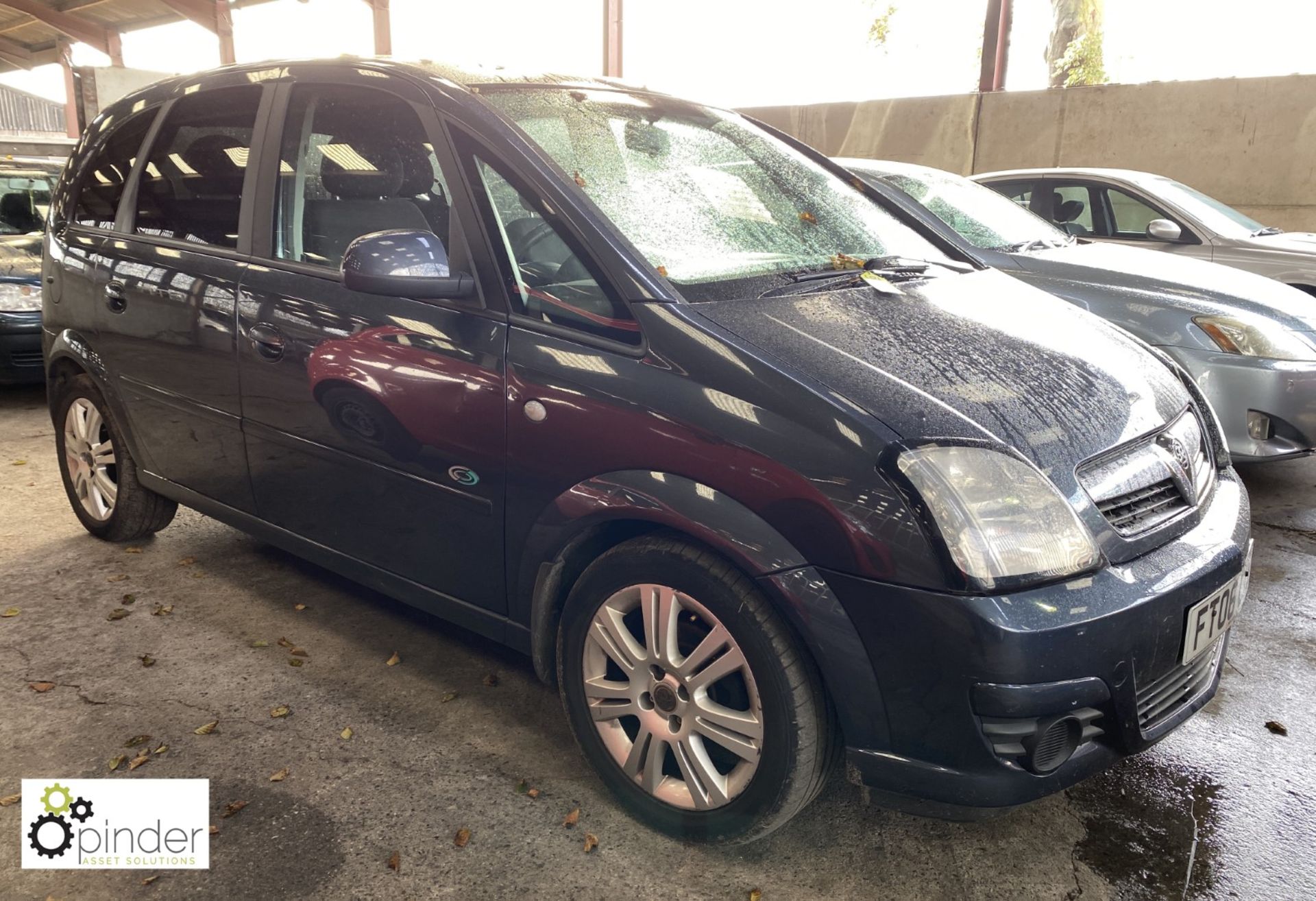 Vauxhall Meriva Active 1.4 petrol MPV, registration: FT06 CXE, date of registration: 31 July 2006, - Image 3 of 13