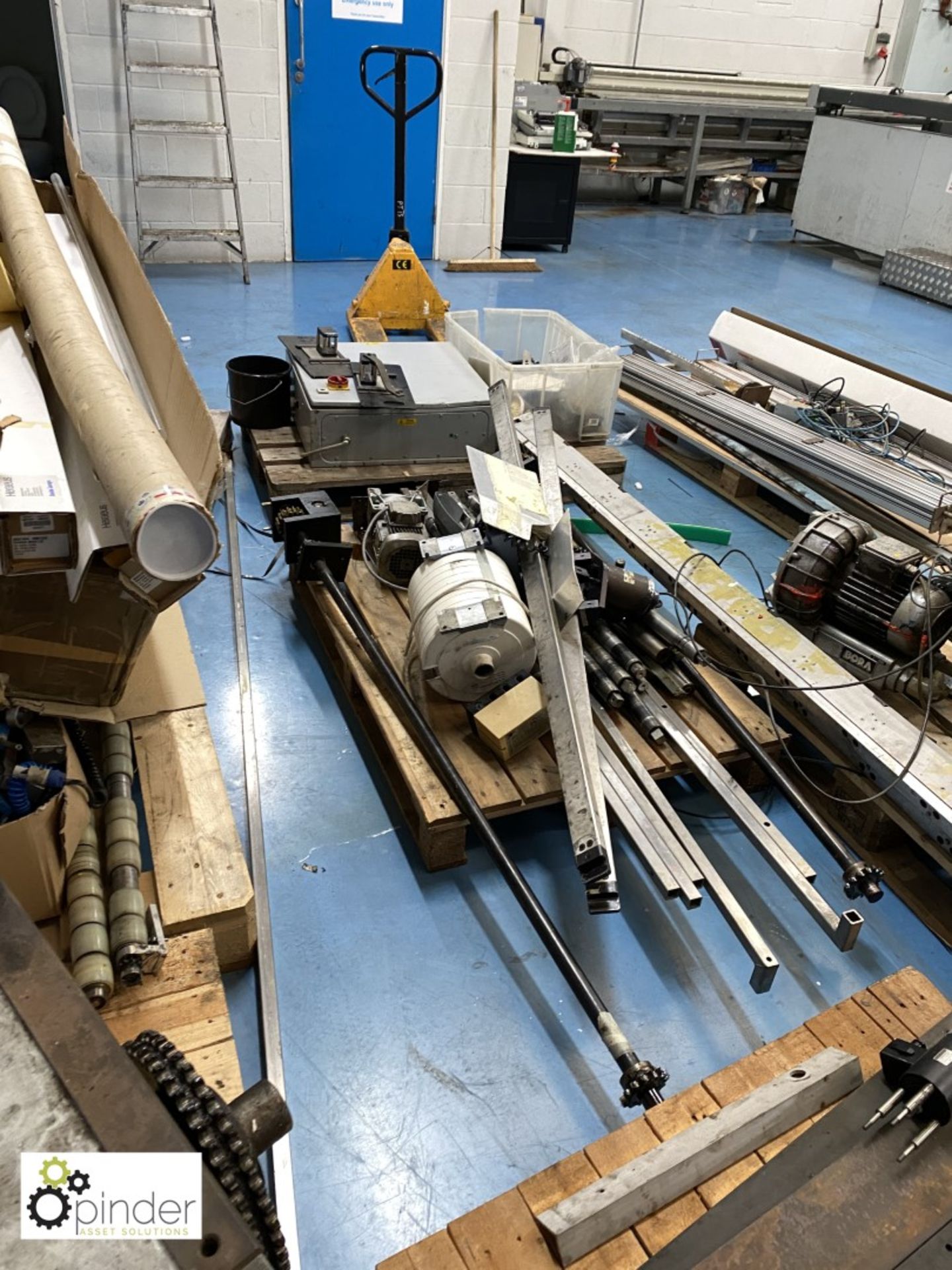 Quantity Thieme Spares including gripper bars, vacuum pumps, gearbox, rollers, pumps, etc - Image 6 of 12