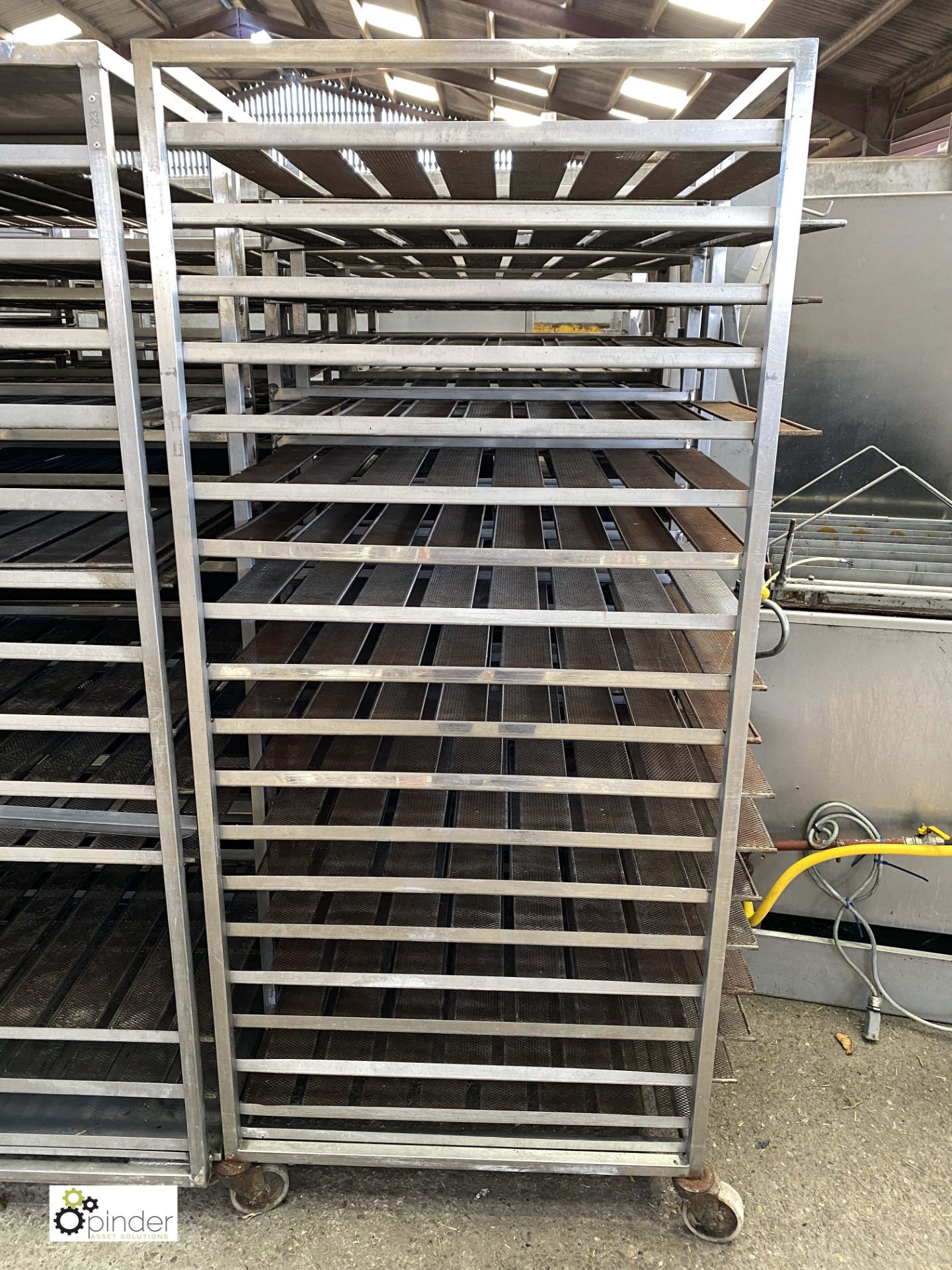 4 18-tray Doughnut Racks, 820mm x 625mm x 1830mm high (LOCATION: Croxton) / (please note this lot - Image 2 of 2
