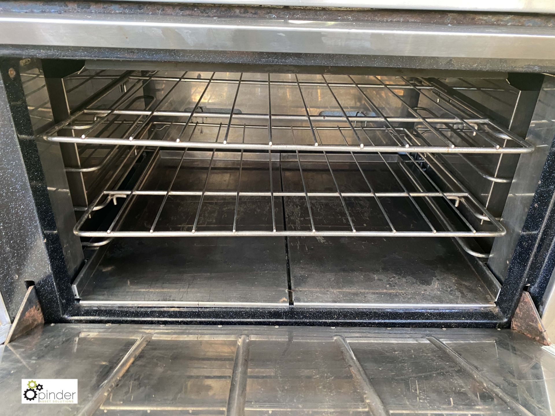 Chieftain stainless steel mobile gas fired bull nose contact single Oven (LOCATION: Croxton) / ( - Image 3 of 4