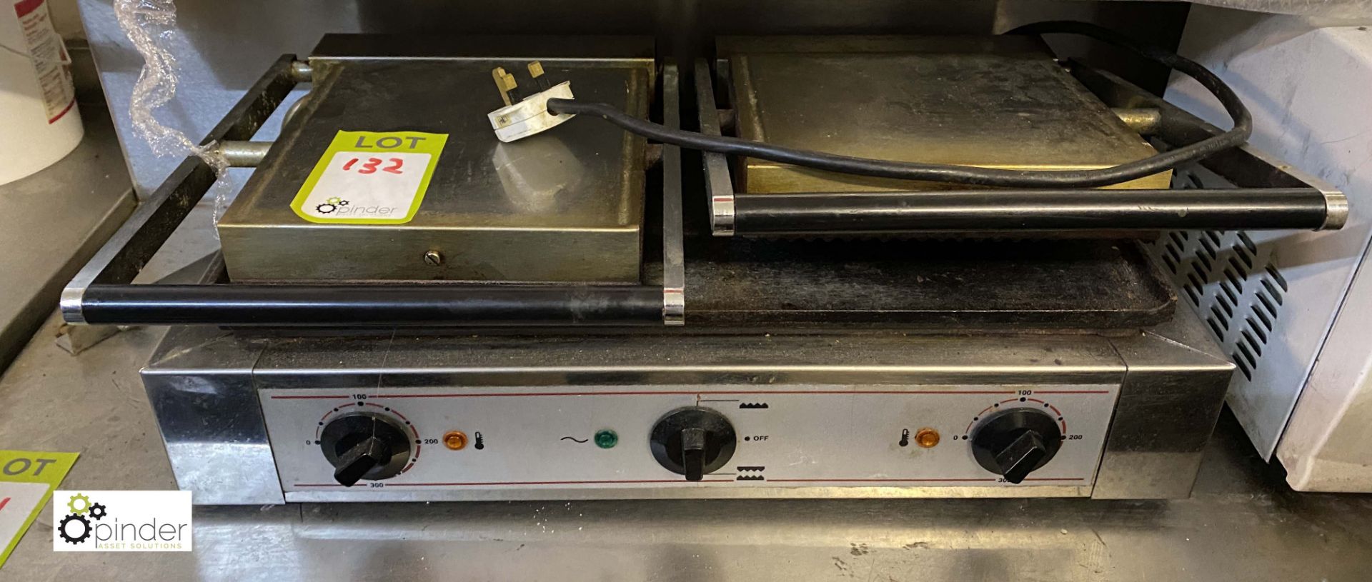 David Work BDL counter top twin plate Panini Press, 240volts (LOCATION: Greater Manchester) / (