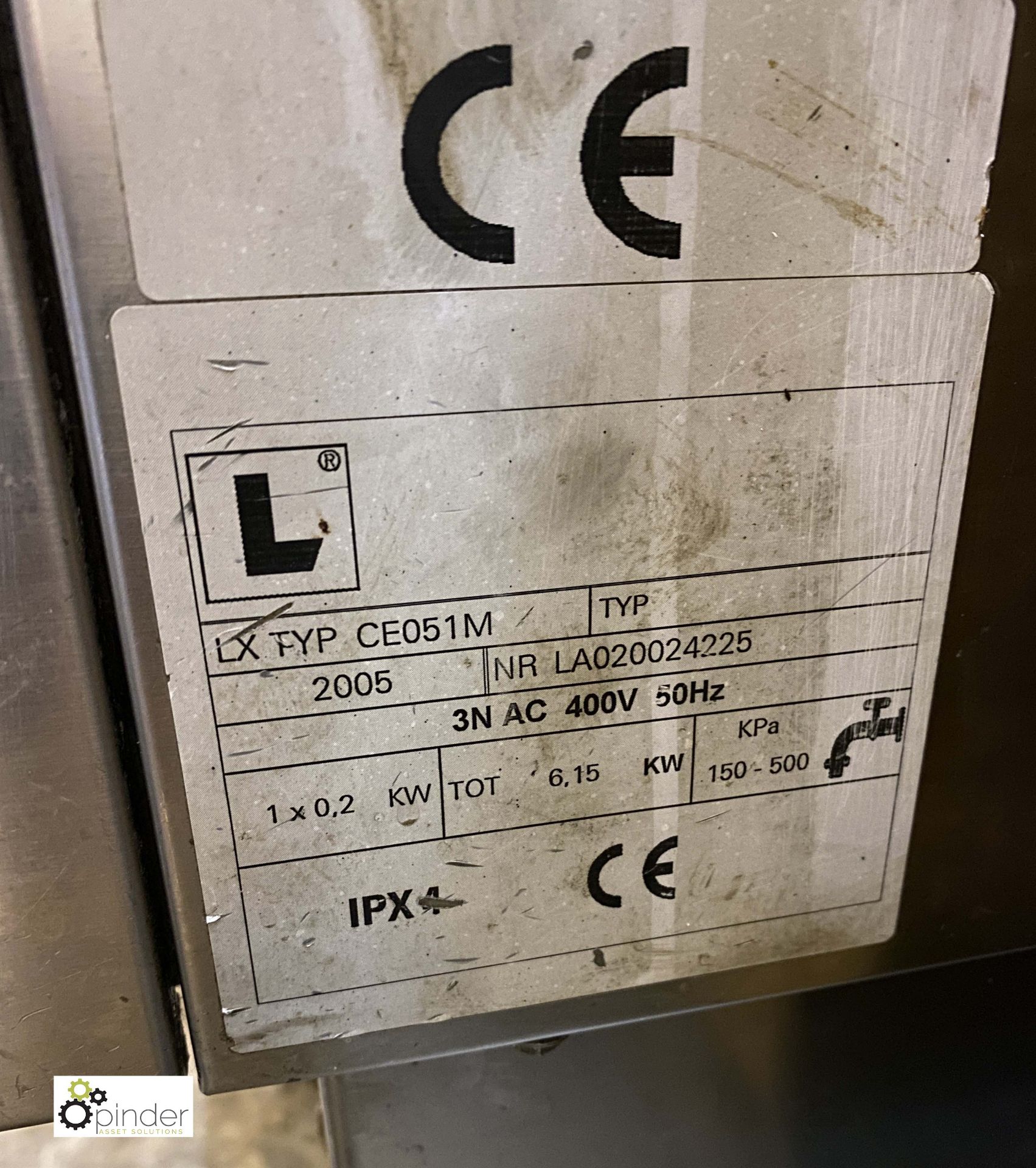 Lainox CE051M Oven, 400volts (LOCATION: Greater Manchester) / (please note this lot has a lift out - Image 4 of 4