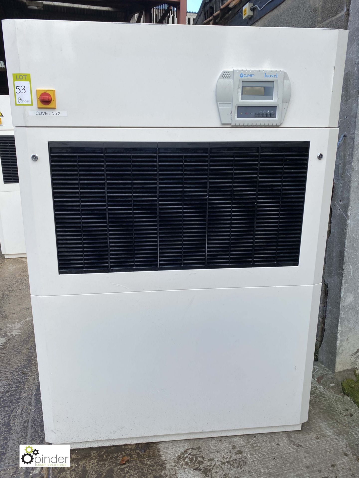 Clivet UCP-DX61 Air Conditioning Unit, year 2017 (LOCATION: Croxton) / (please note this lot has a