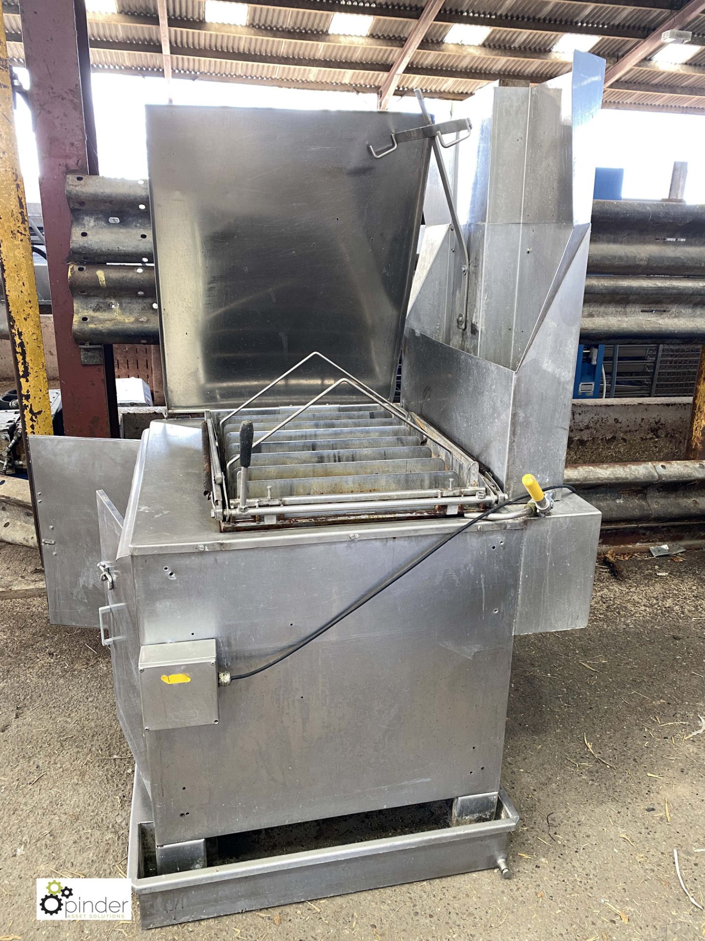 DCA Industries BFG stainless steel gas fired 8-lane Doughnut Fryer (LOCATION: Croxton) / (please - Image 4 of 5