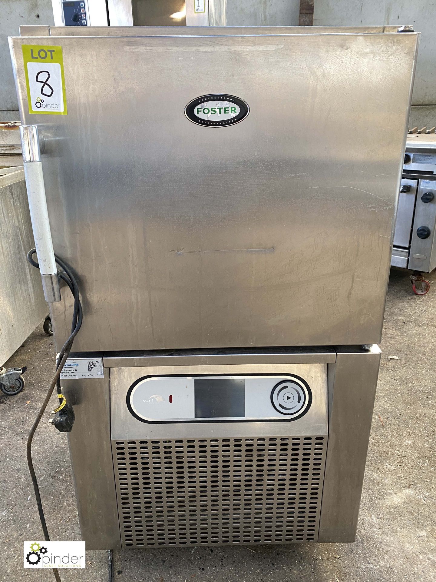 Foster Surf Navigation Blast Chiller/Freezer, 240volts (LOCATION: Croxton) / (please note this lot