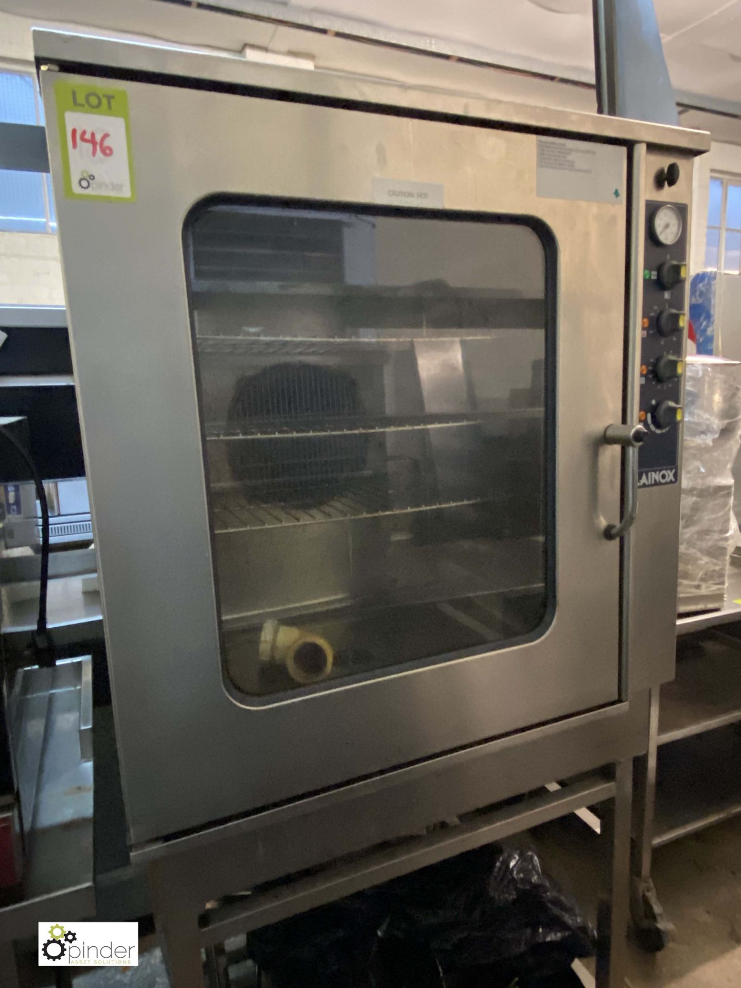 Lainox CE110M Combi Oven, 400volts, 900mm, with stand (LOCATION: Greater Manchester) / (please