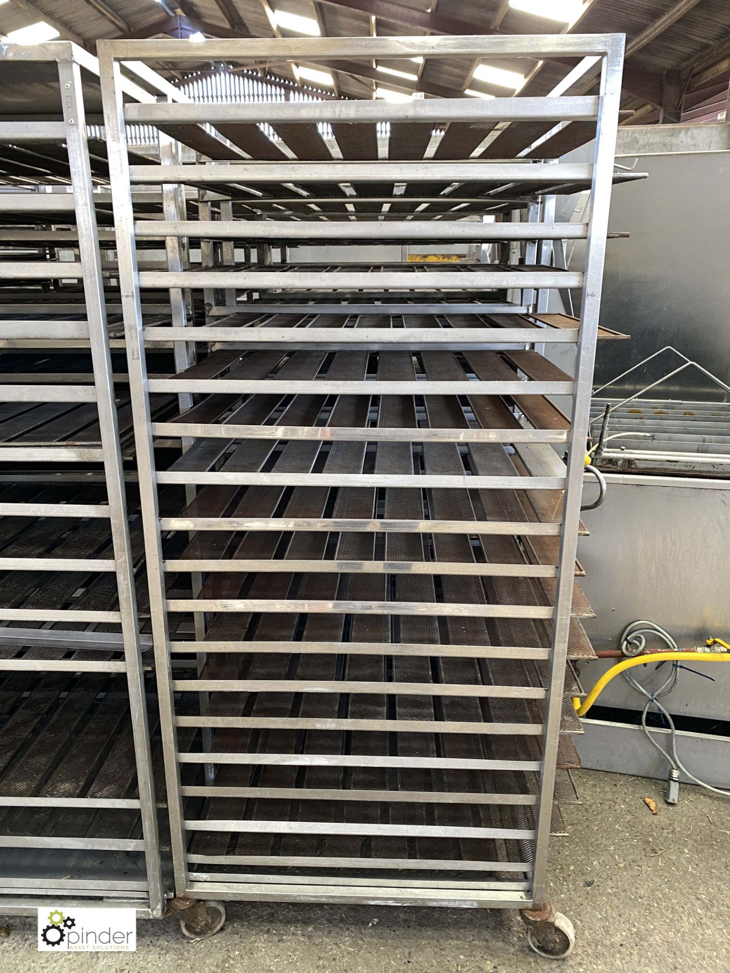 4 18-tray Doughnut Racks, 820mm x 625mm x 1830mm high (LOCATION: Croxton) / (please note this lot - Image 2 of 2