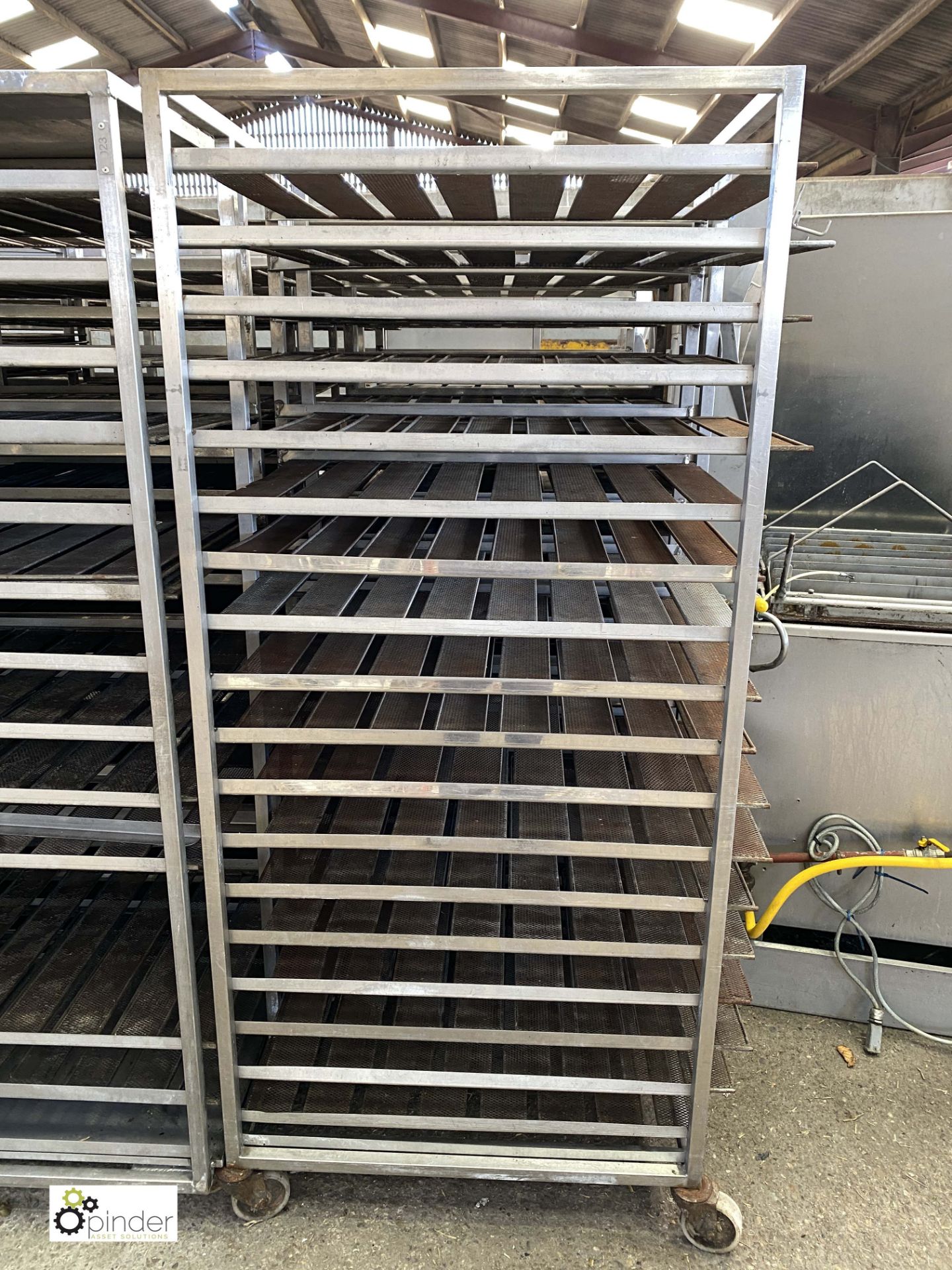 4 18-tray Doughnut Racks, 820mm x 625mm x 1830mm high (LOCATION: Croxton) / (please note this lot - Image 2 of 2