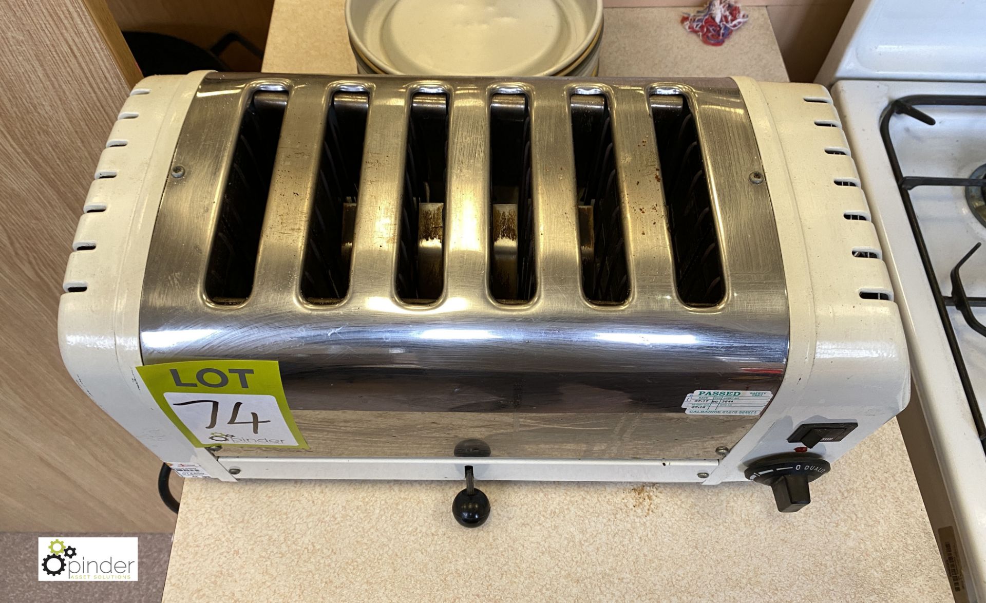Dualit 6-slice Toaster (location: Level 2, B276 Room) - Image 3 of 3