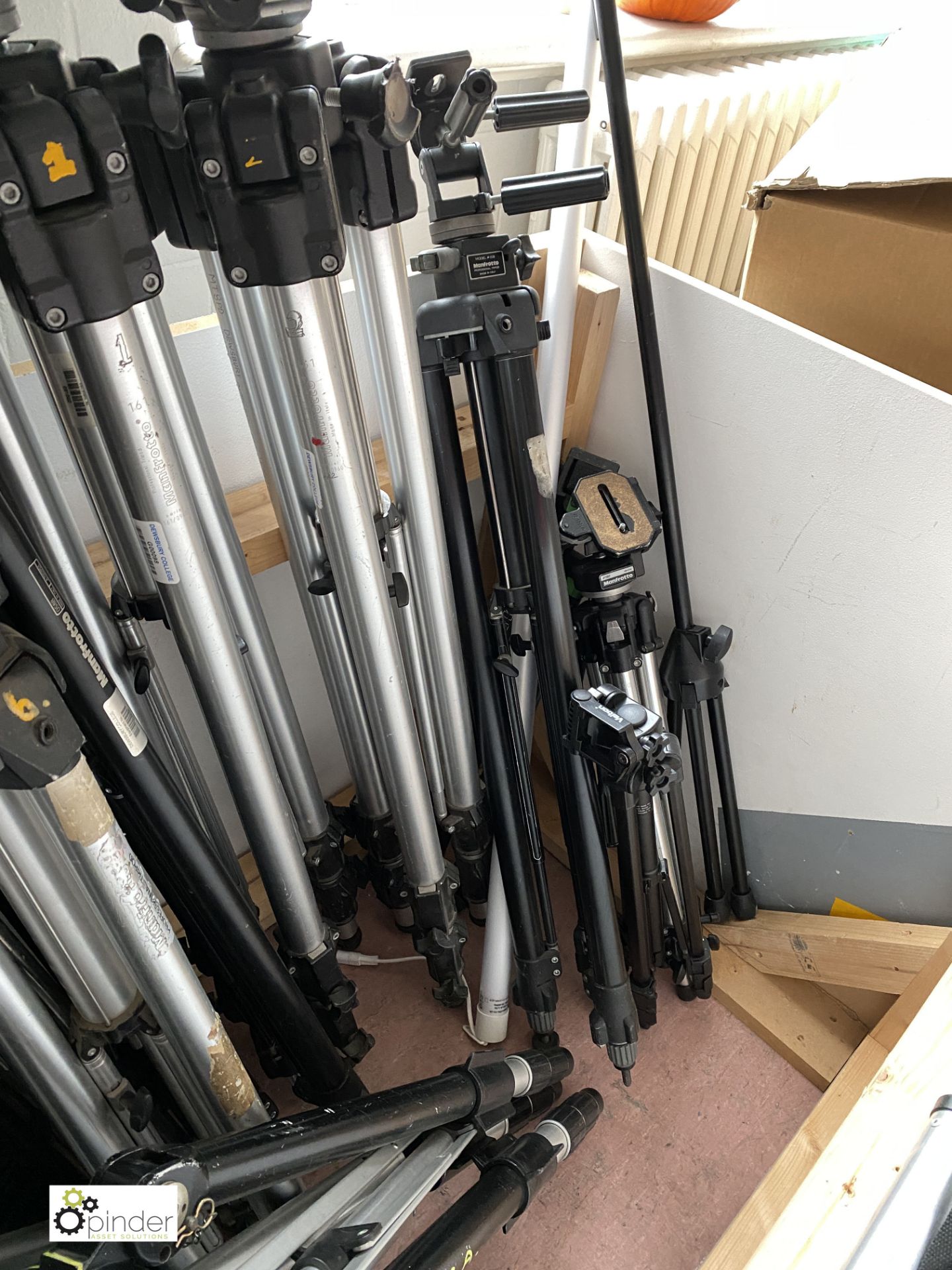 Approximately 15 various Camera Tripods (location: Level 1, Photography Store Room) - Image 4 of 5