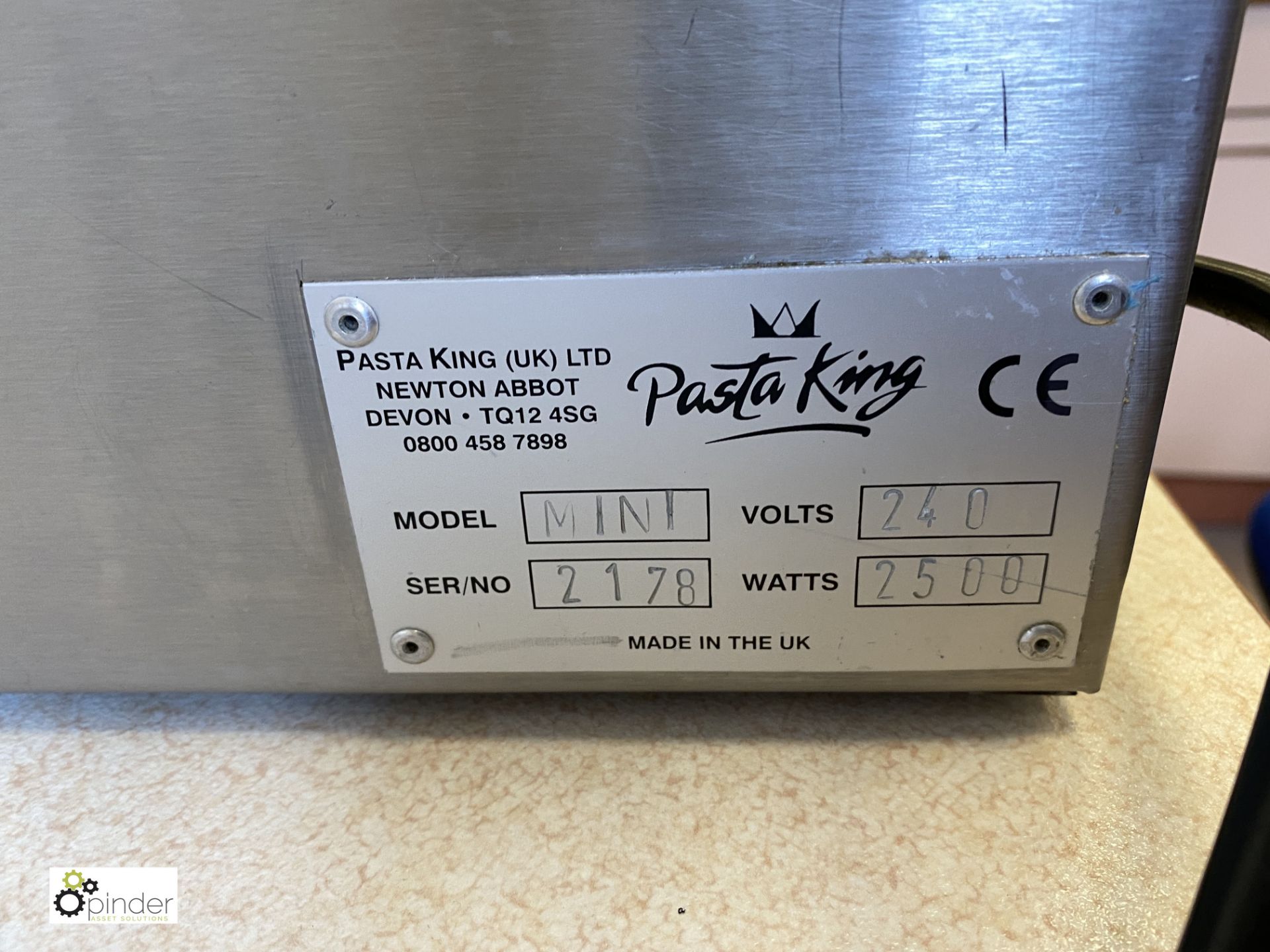 Pasta King Mini 3-pan Bain Marie/Pasta Cooker (location: Level 2, B276 Room) - Image 3 of 4