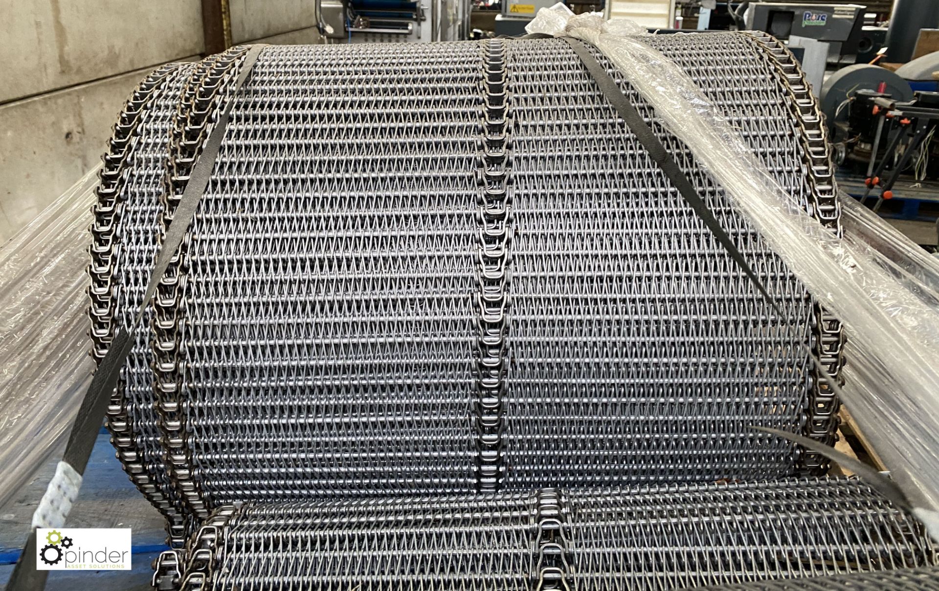 Large quantity steel Conveyor Belting, 600mm wide (please note this lot has a lift out fee of £10 - Image 4 of 4