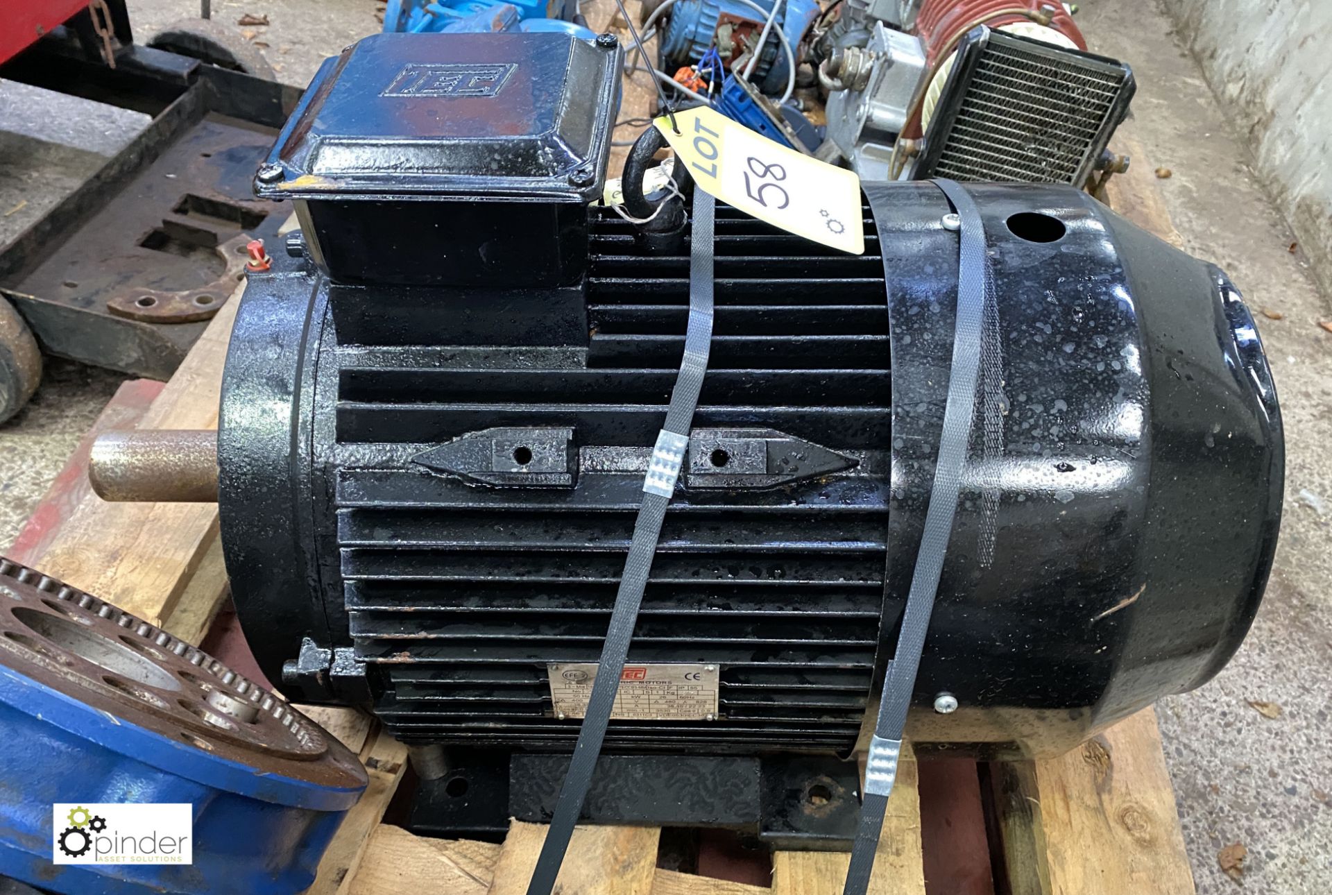 TEC 180M-2 Electric Motor, 22kw (please note this lot has a lift out fee of £5 plus vat)