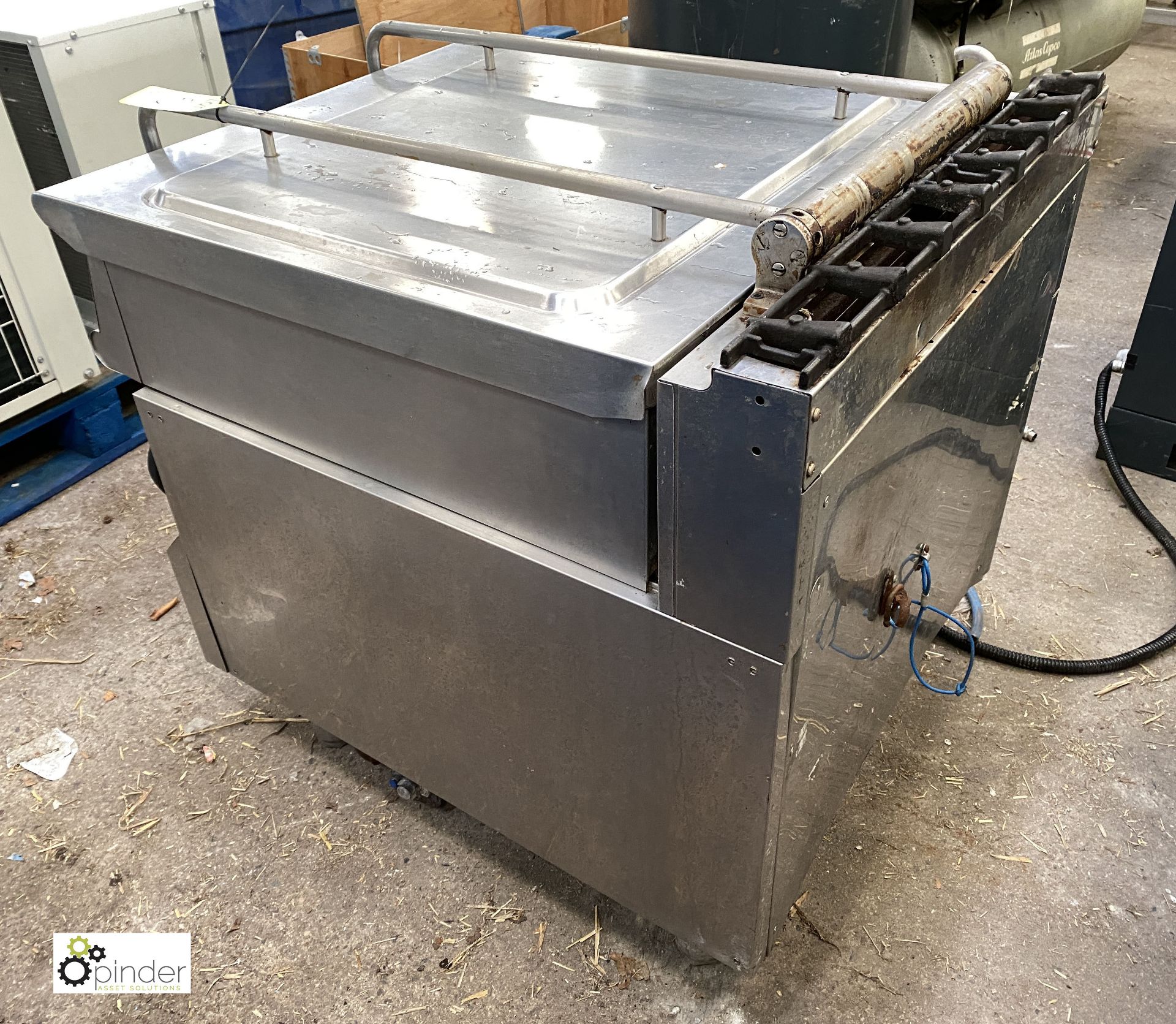 Electrolux stainless steel gas fired Brat Pan (please note this lot has a lift out fee of £10 plus - Image 4 of 4