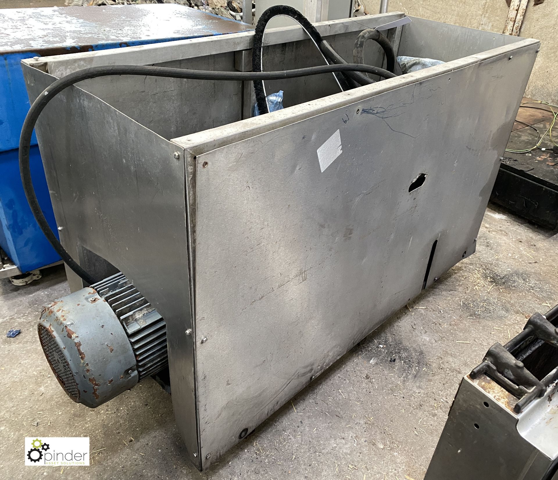 Hydraulic Power Pack with electric motor in stainless steel enclosure (please note this lot has a - Image 4 of 5