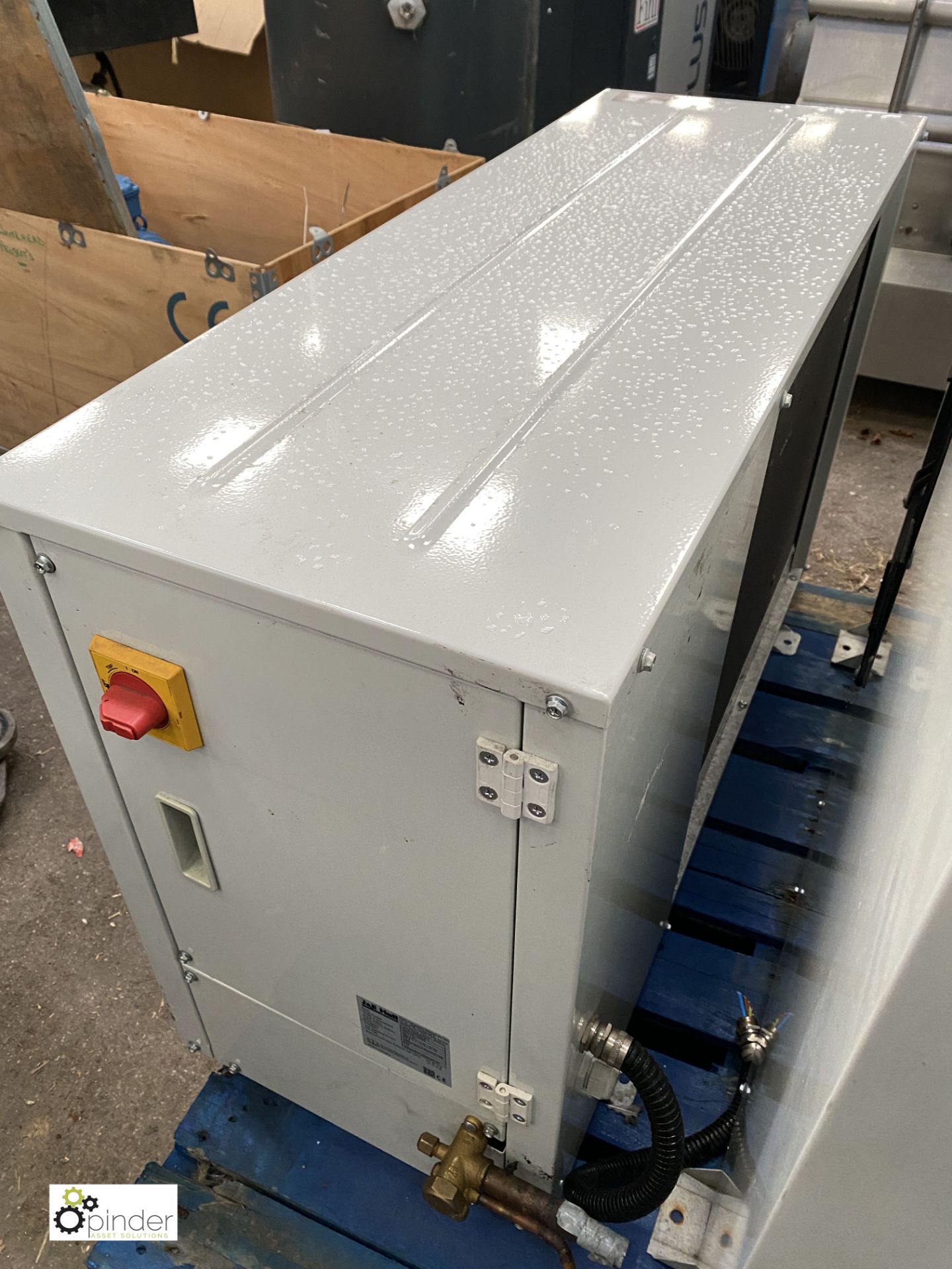 J & E Hall JEHS-0250-B2-M-3 Refrigeration Condenser Unit, 415volts, serial number 20601301-00292 ( - Image 2 of 3