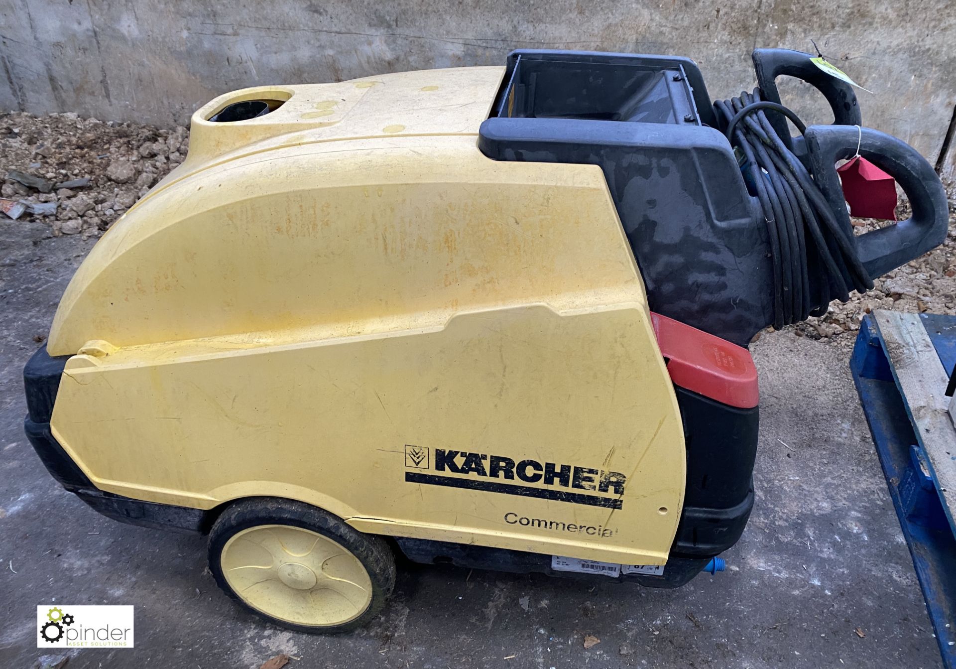 Karcher HDS 645-4 M diesel driven Steam Cleaner, 240volts (no lance or hose) (please note this lot