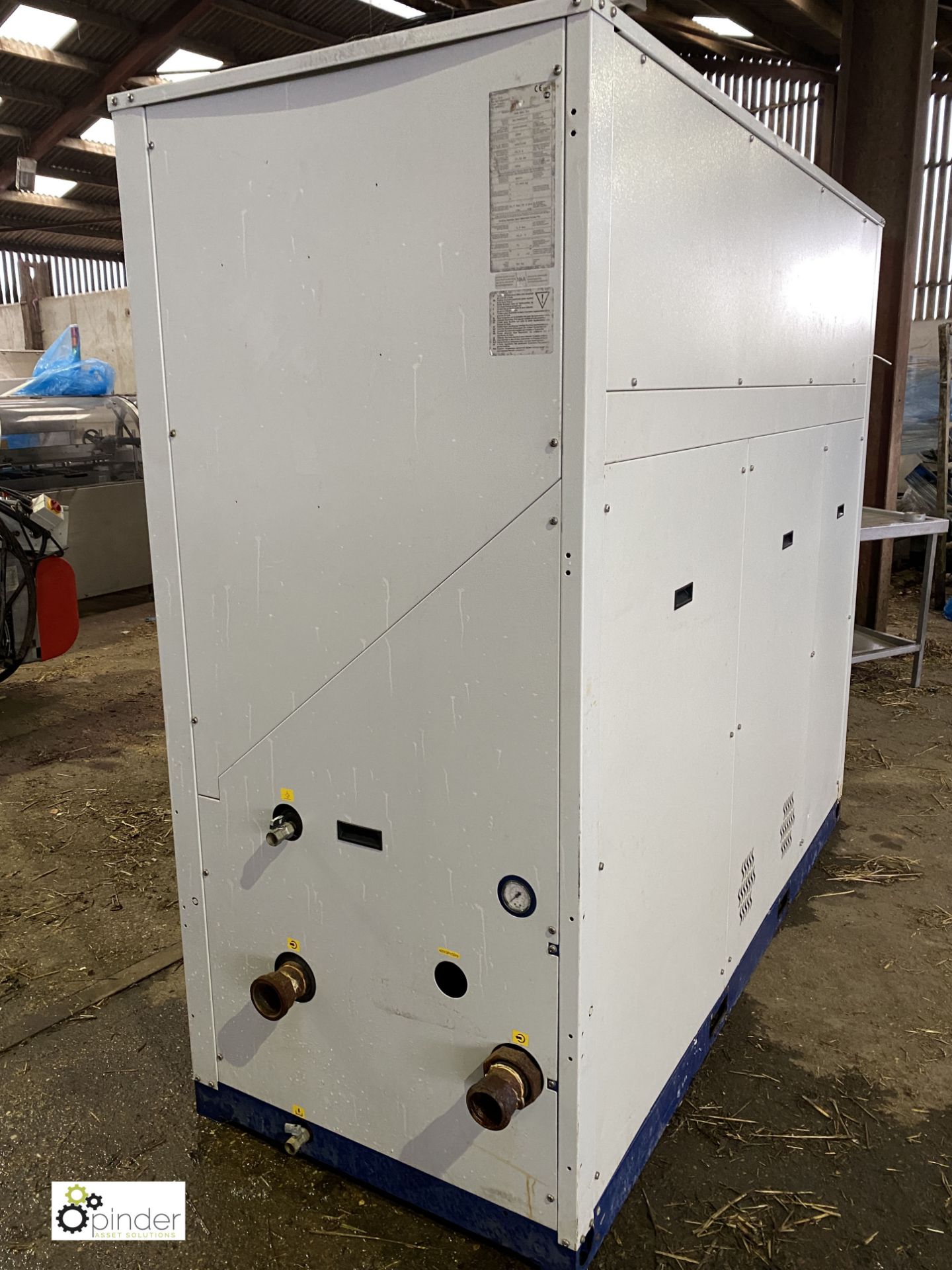 MTA EVO351 Chiller, refrigerant R407c, year 2009, serial number 2200146556 (please note this lot has - Image 10 of 12