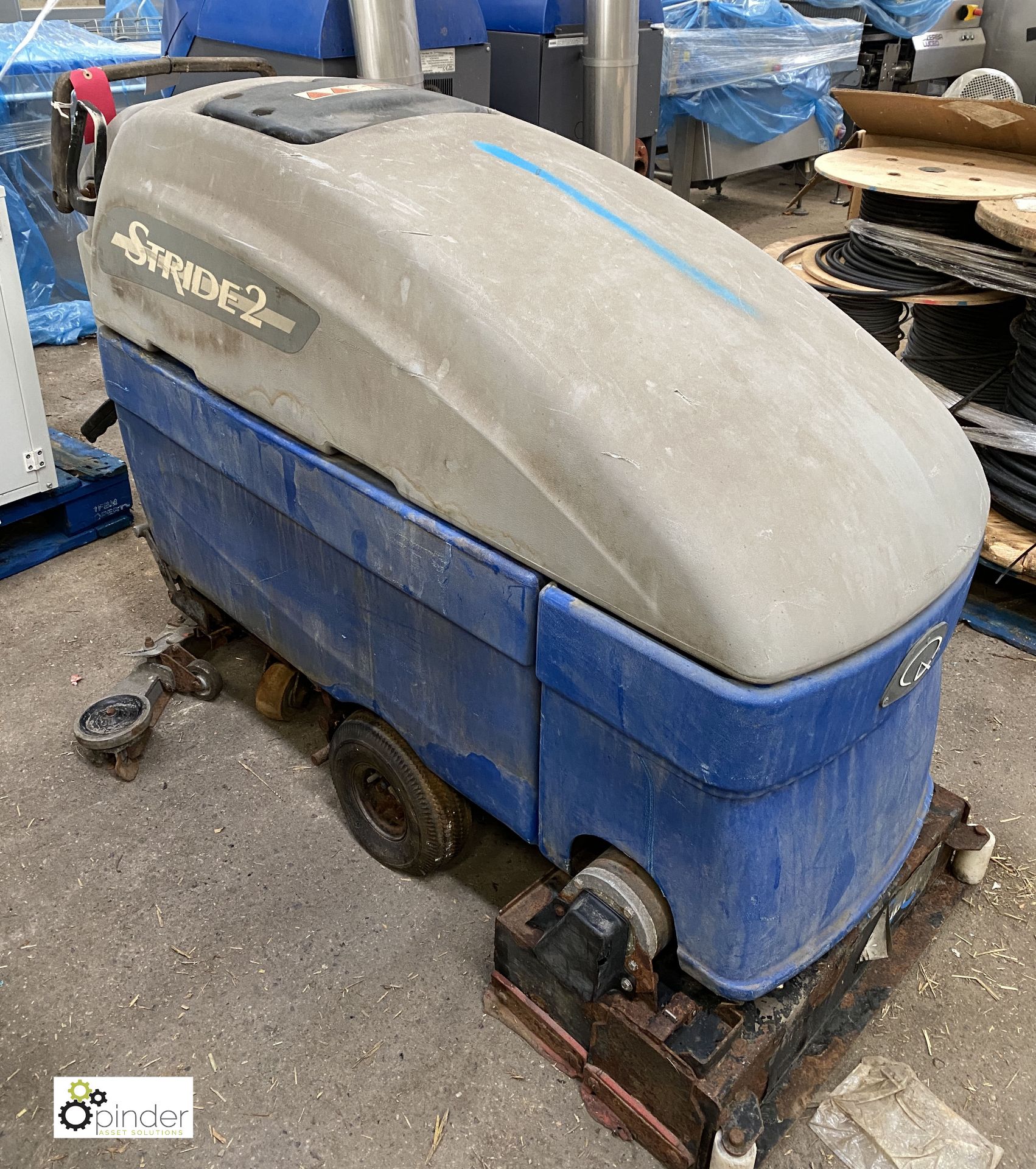 Stride 2 Pedestrian Floor Scrubber (spares or repairs) (please note this lot has a lift out fee