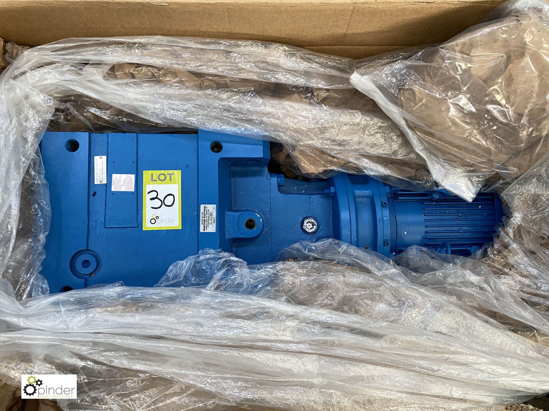 Centa Transmissions LUYM6-4D160-207 Motorised Gearbox, unused (please note this lot has a lift out