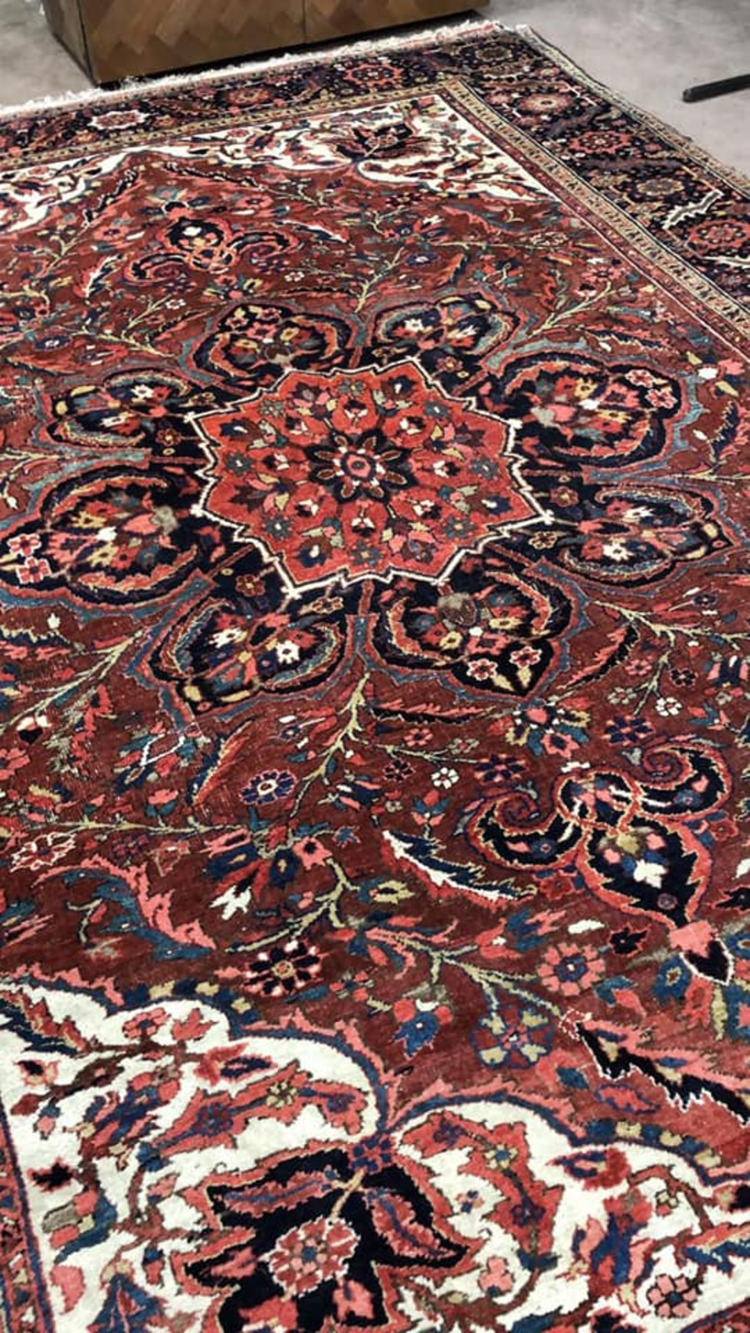 Hand Made Iranian Helix Carpet 351 X 259cm - Image 2 of 2