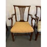 Arthur Brett Mahogany Arm Chair