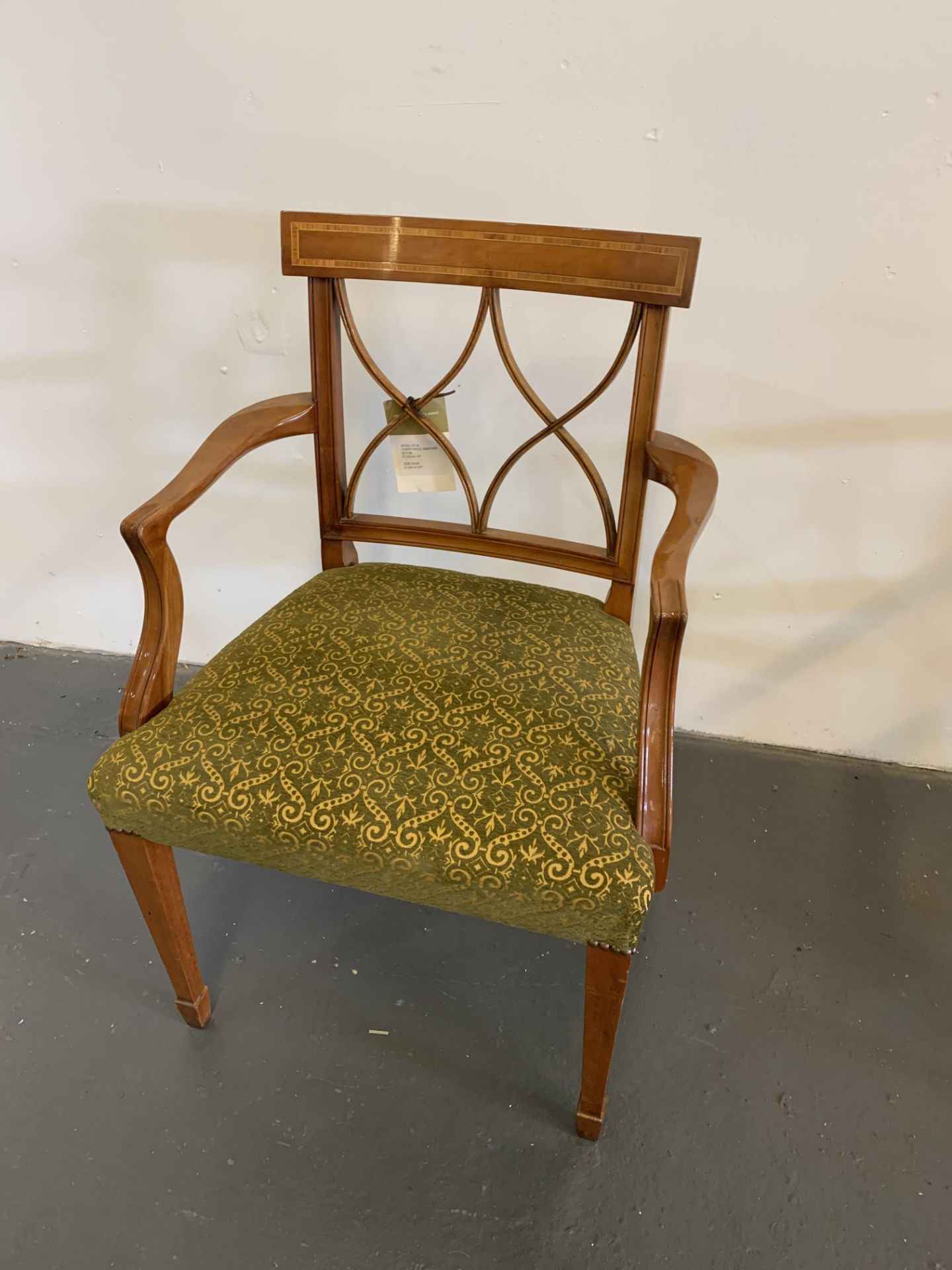 Arthur Brett Fruitwood Arm Chair - Image 2 of 4
