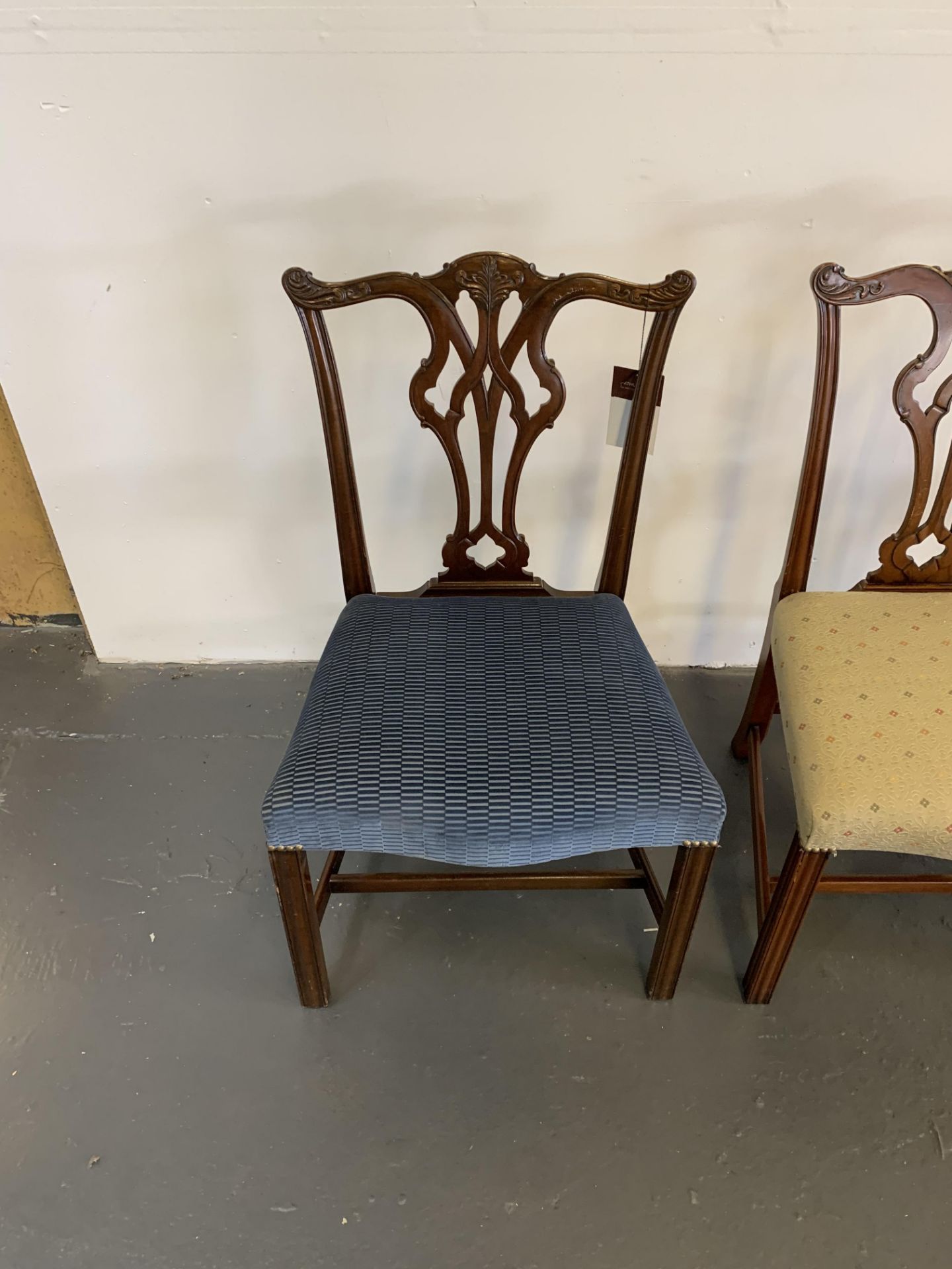 Arthur Brett Mahogany Carved Side Chair - Image 4 of 4