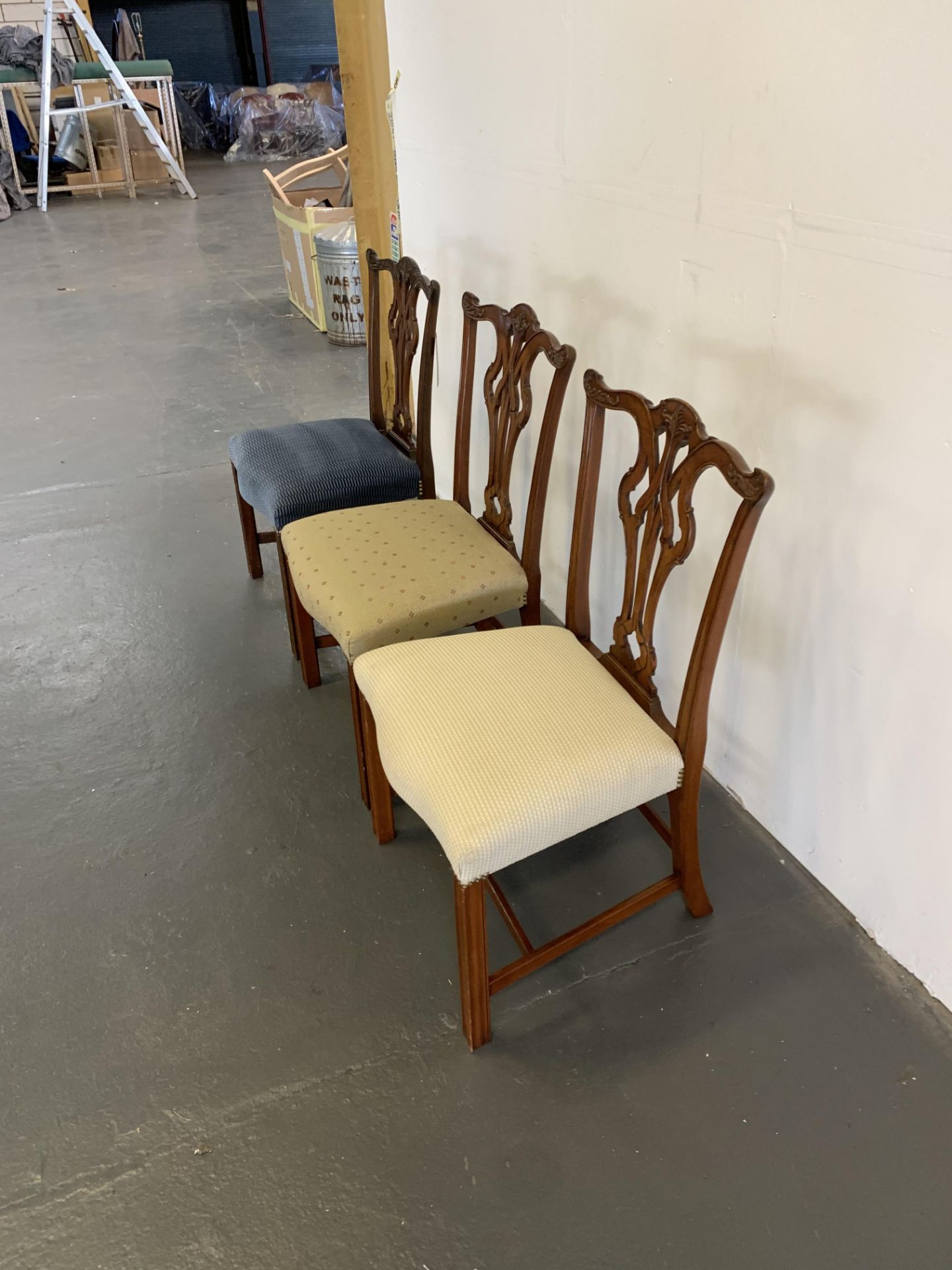 Arthur Brett Mahogany Carved Side Chair - Image 3 of 3