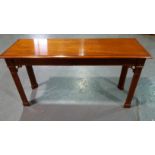 Arthur Brett Mahogany Sofa/Side Table