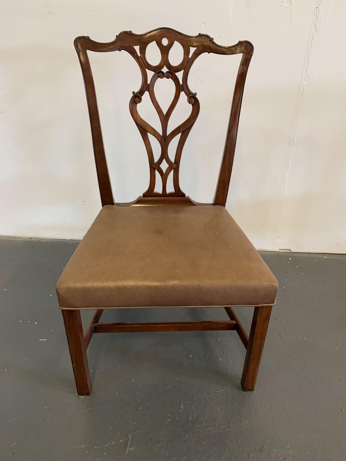 Arthur Brett Mahogany Side Chair - Image 3 of 3