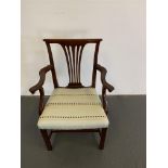 Arthur Brett Mahogany Arm Chair