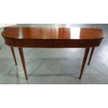 Arthur Brett Figured Mahogany Serving Table