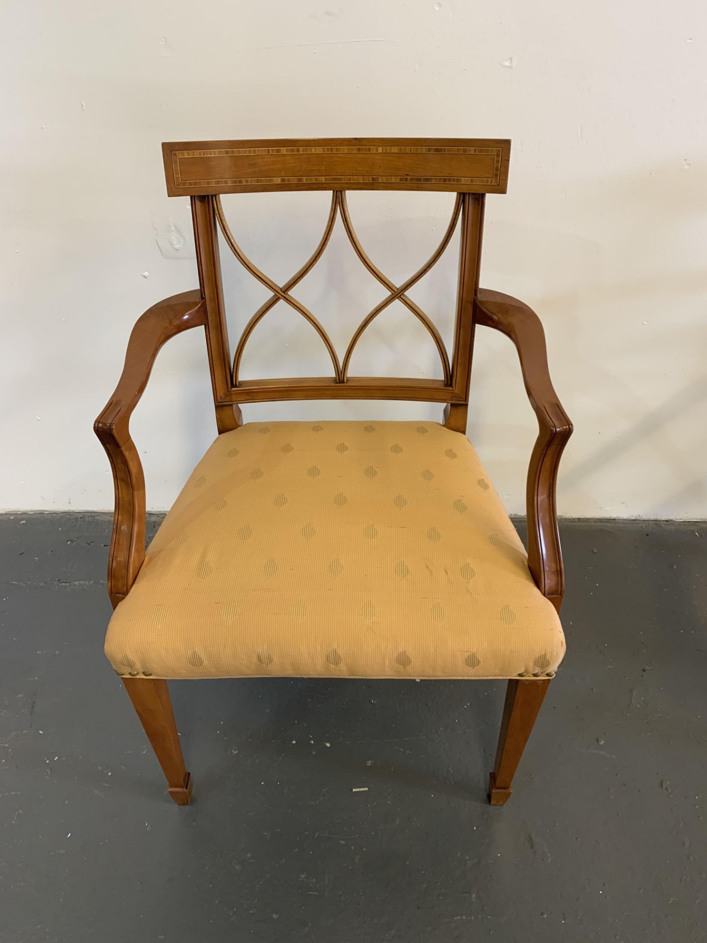 Arthur Brett Fruitwood Arm Chair