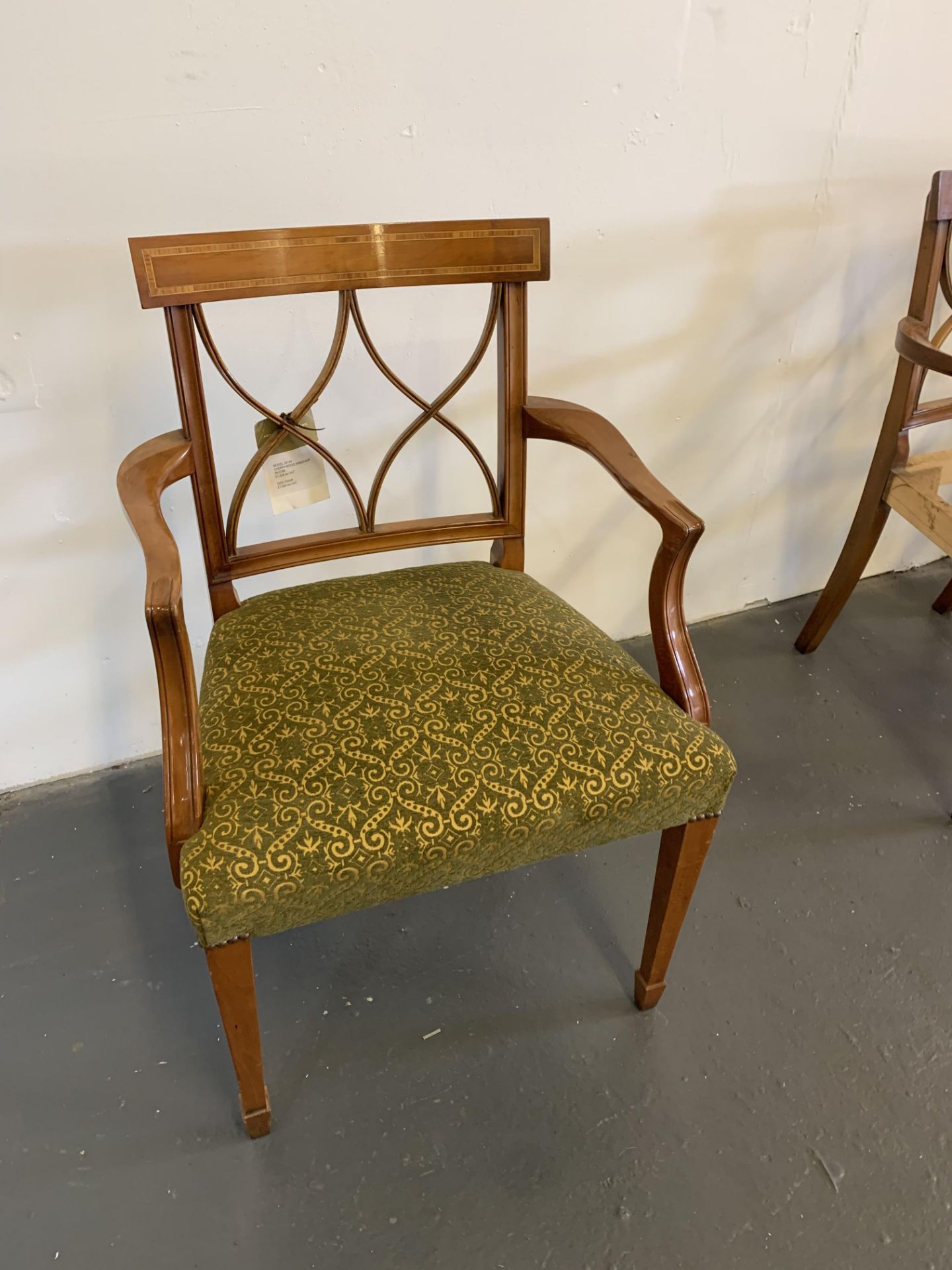 Arthur Brett Fruitwood Arm Chair - Image 3 of 4